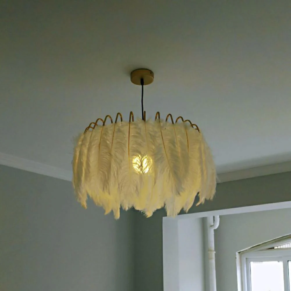 Feather Pendant Lamp - Image 26