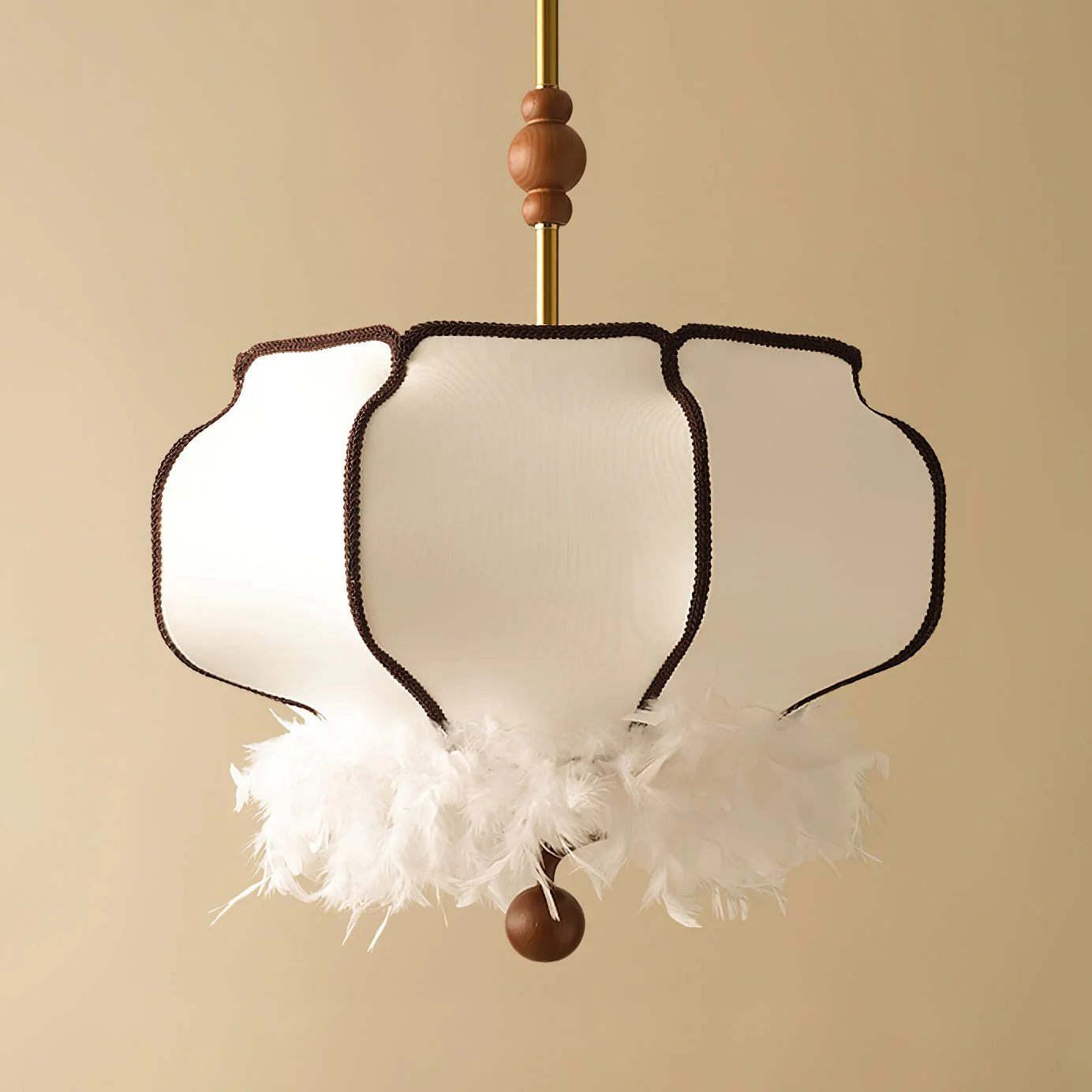 Feathered Lantern Pendant Light - Image 8