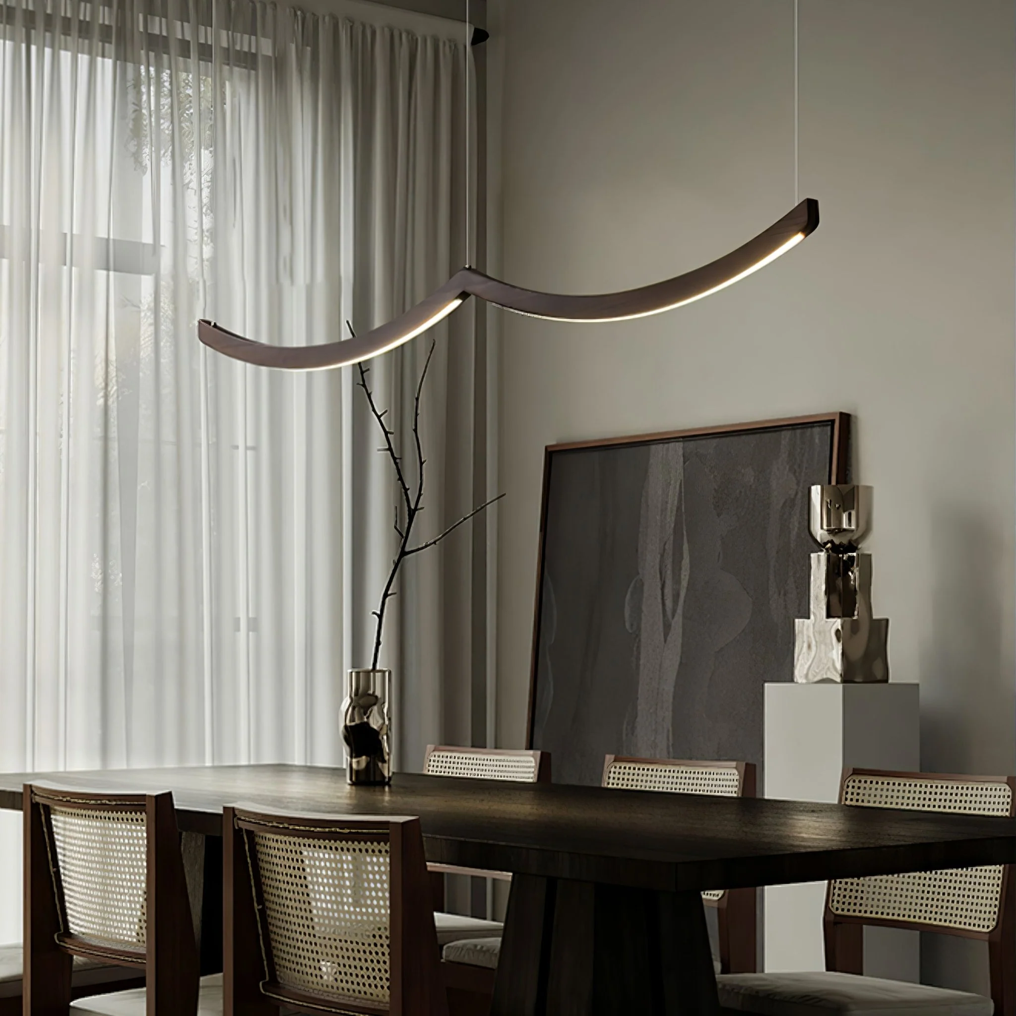Felix Crescent Pendant Lamp - Image 5