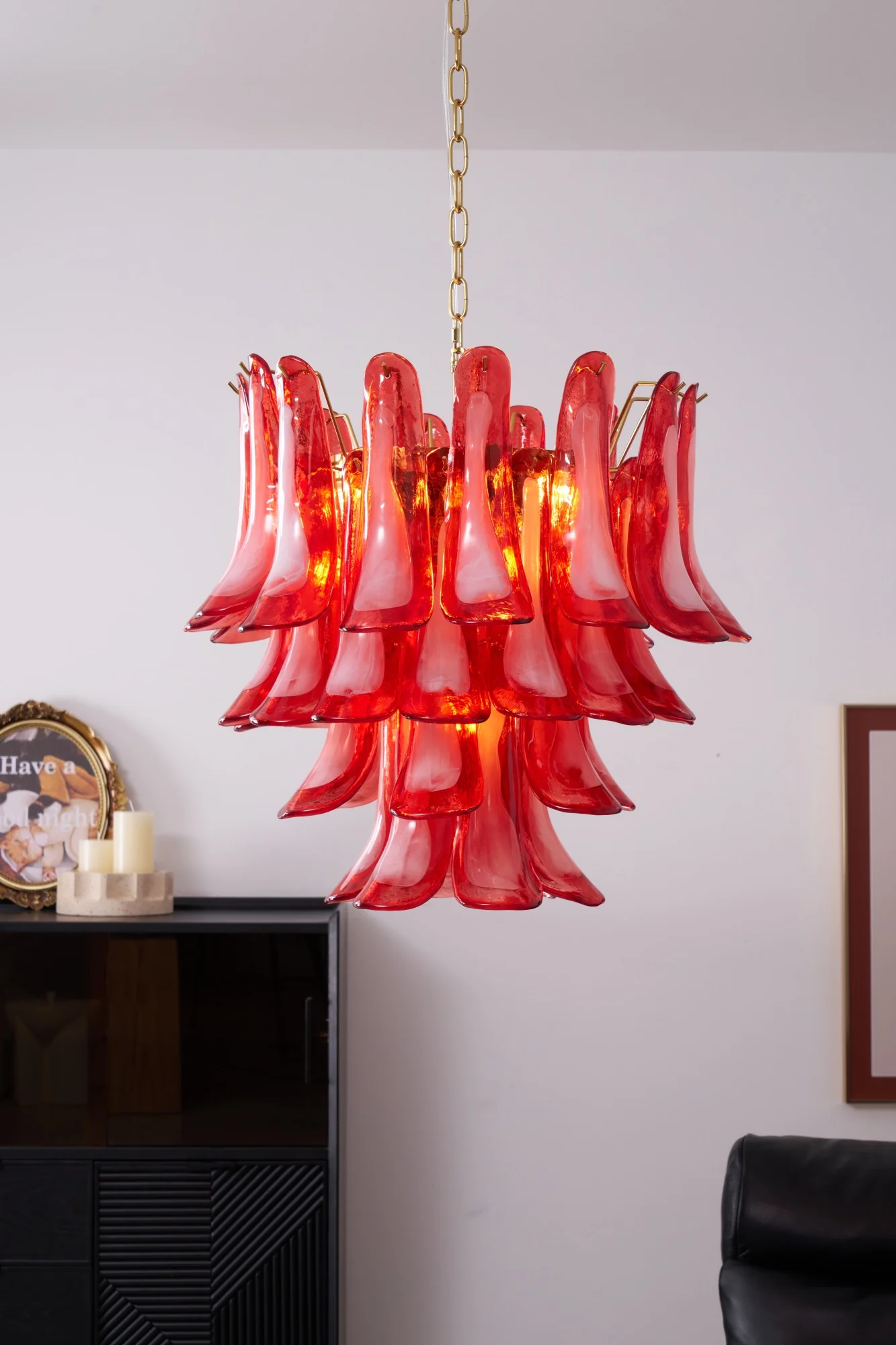 Fiametta Murano Glass Chandelier - Image 11