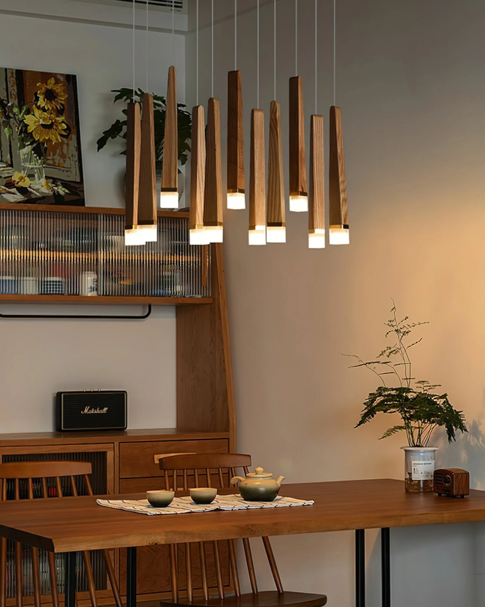 Firewood Stick Chandelier - Image 2