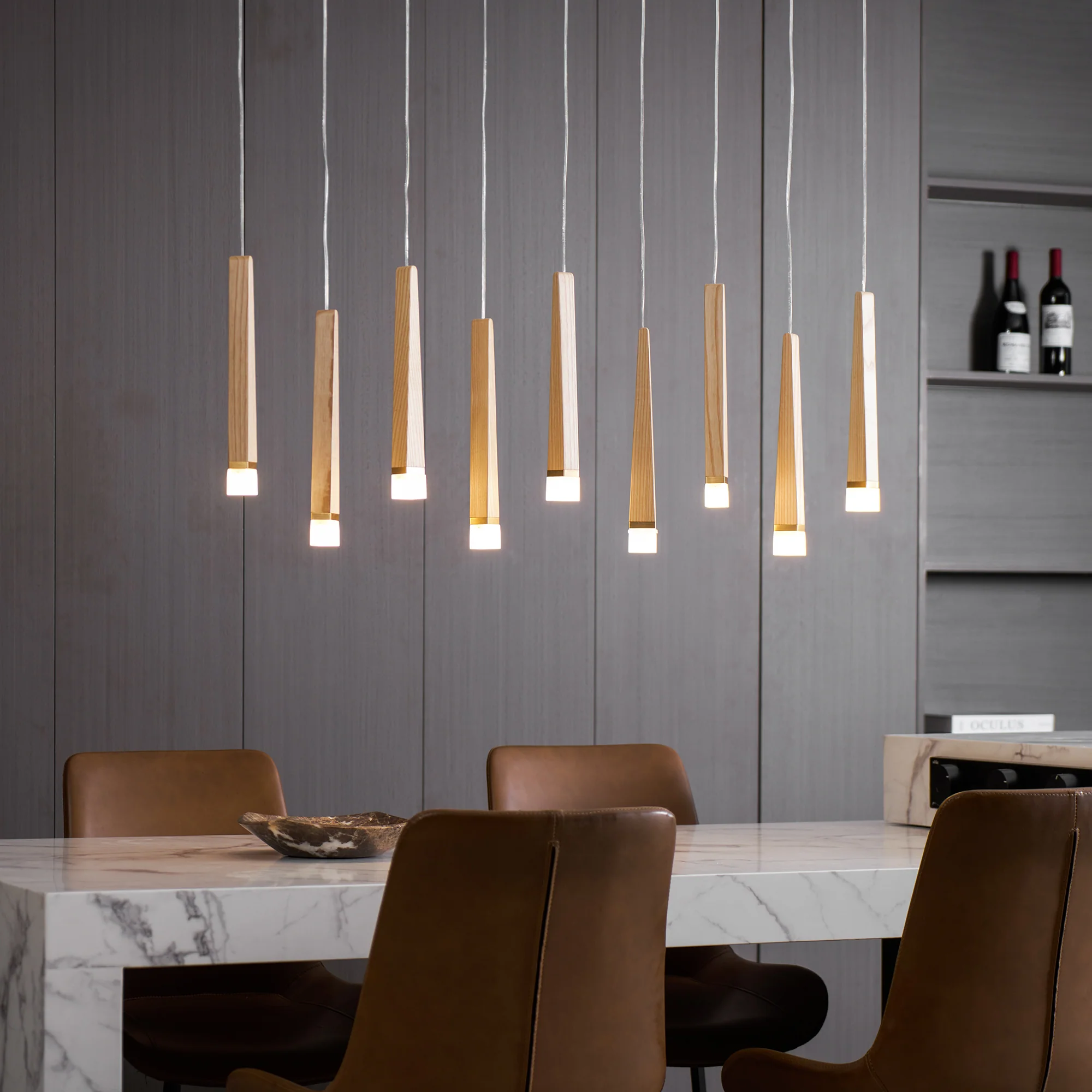 Firewood Stick Chandelier - Image 88