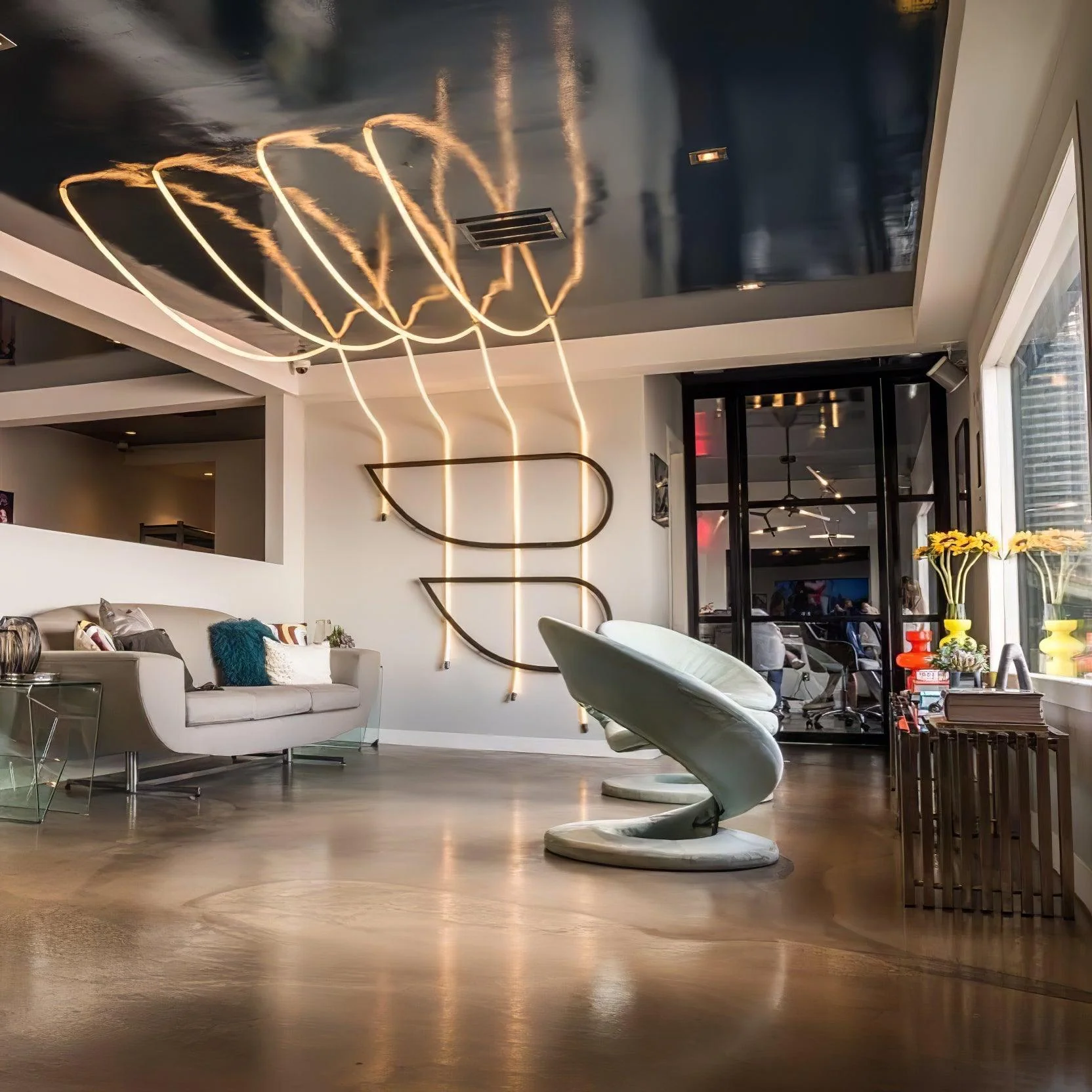 Flexible Curve Pendant Lamp - Image 21