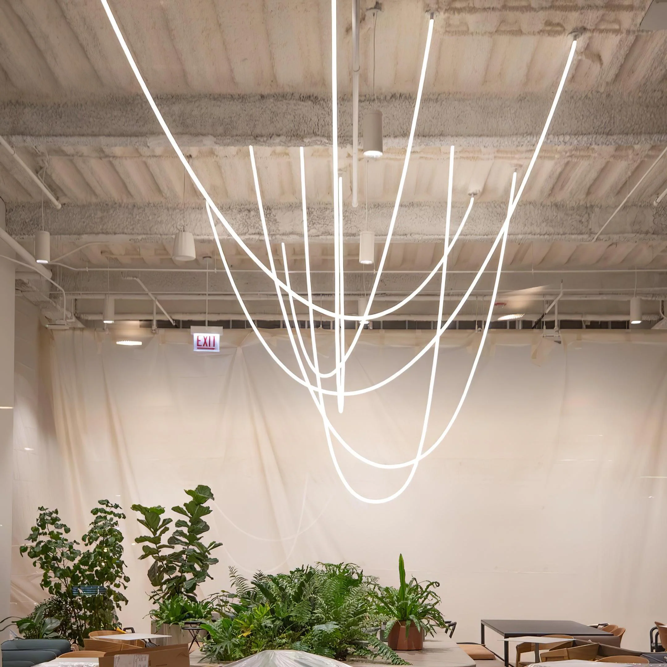 Flexible Curve Pendant Lamp - Image 45