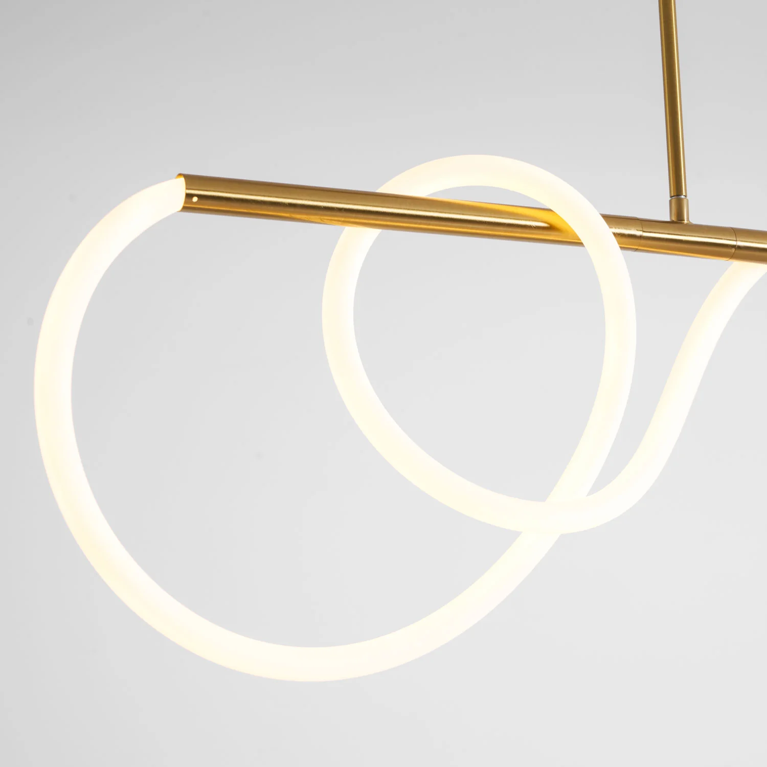 Flexible Linear Curve Chandelier - Image 56