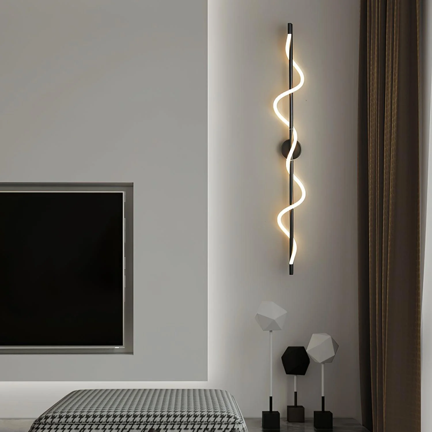 Flexible Linear Curve Wall Lamp - Image 3