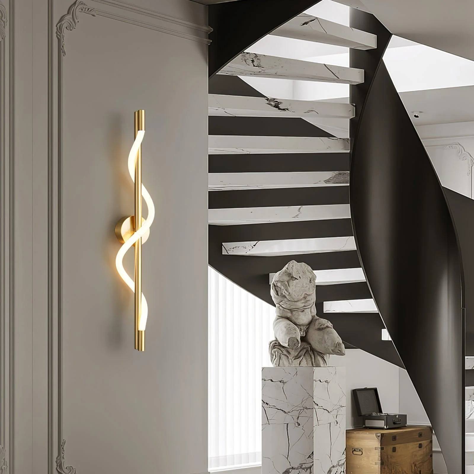 Flexible Linear Curve Wall Lamp - Image 4