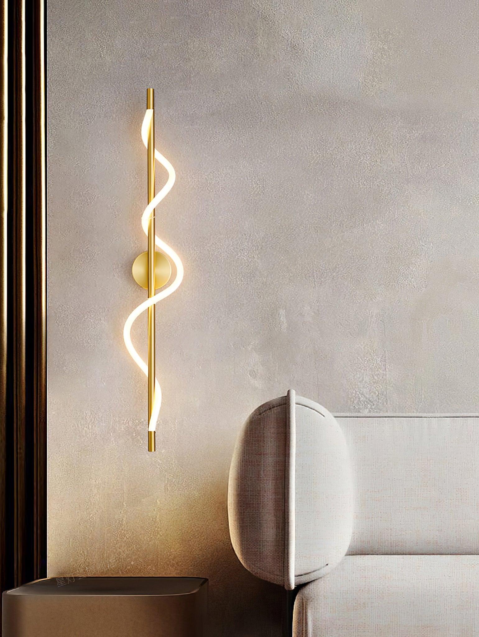 Flexible Linear Curve Wall Lamp - Image 5