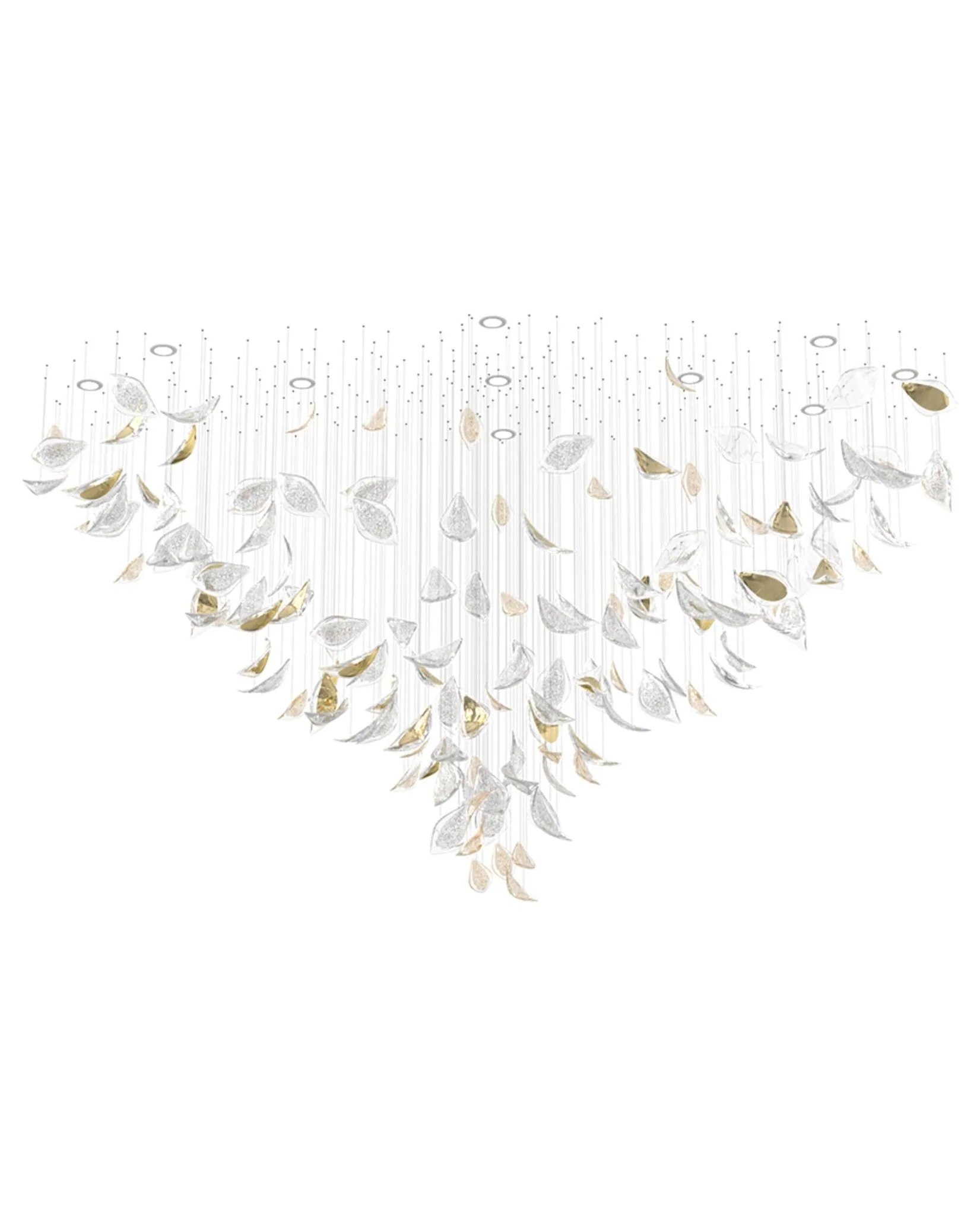 Floating Leaves Chandelier - Image 9
