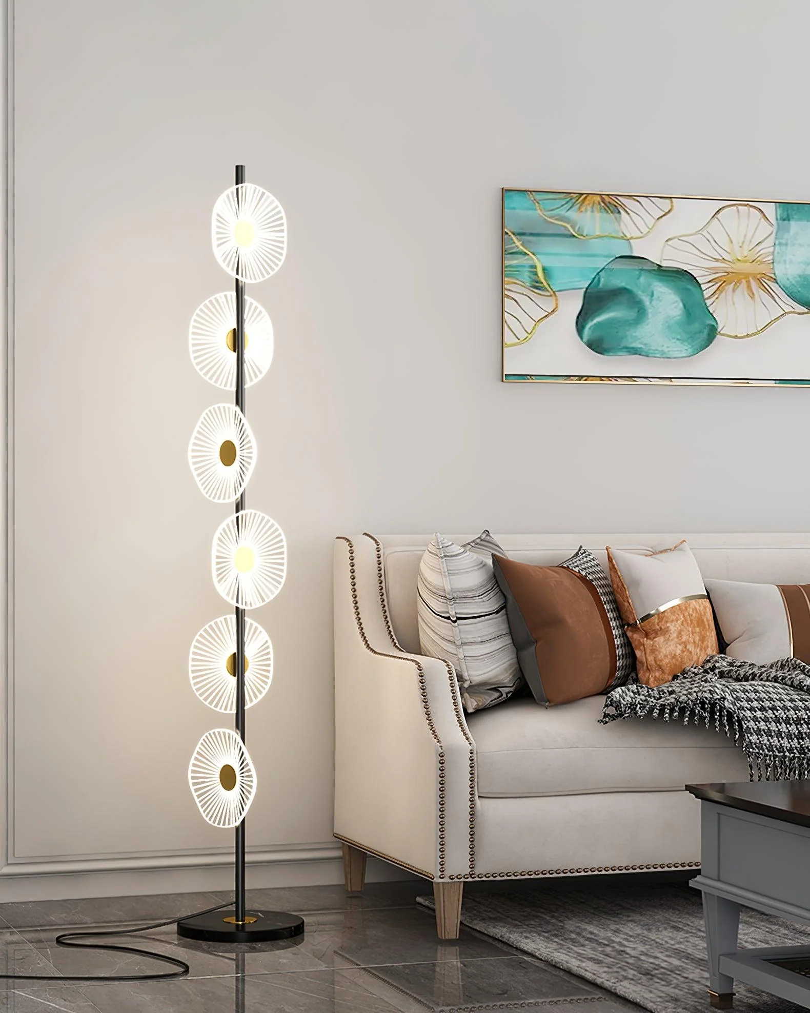 Floating Raindrop Floor Lamp - Image 3