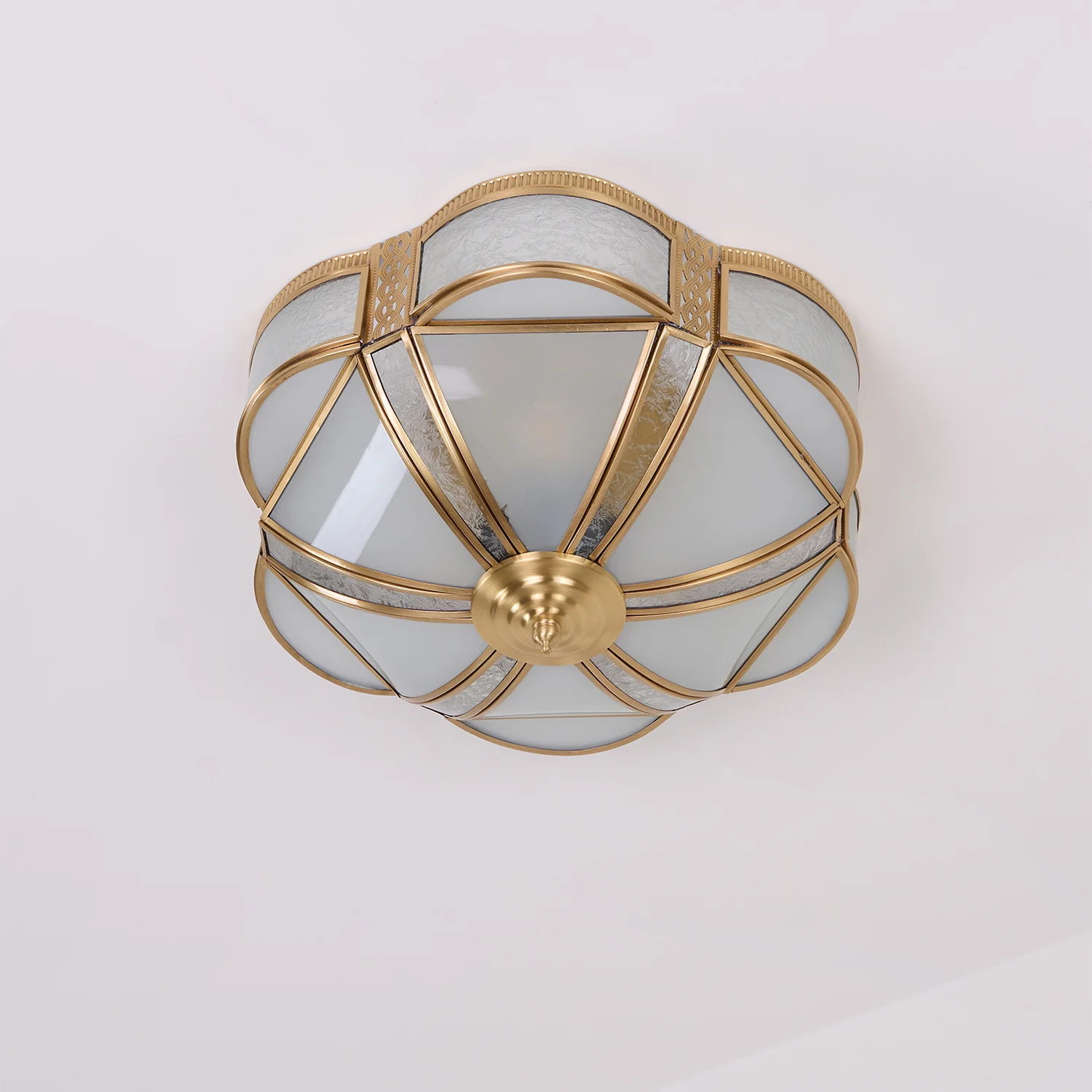 Floral Brass Ceiling Lamp - Image 17