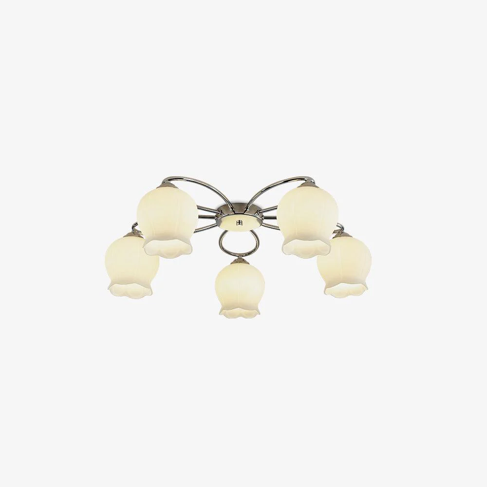 Floral Glass Ceiling Lamp - Image 5