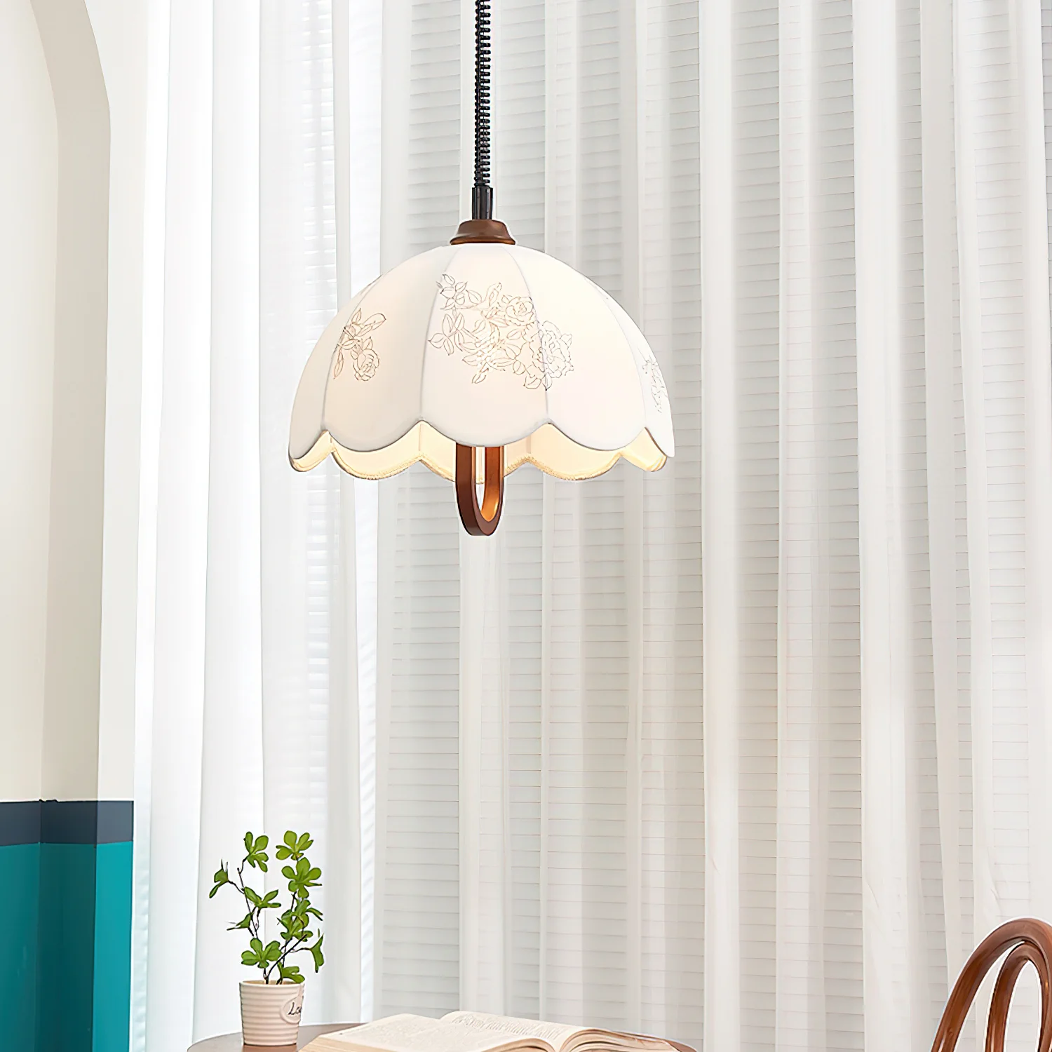 Floral Grace Pendant Lamp - Image 18