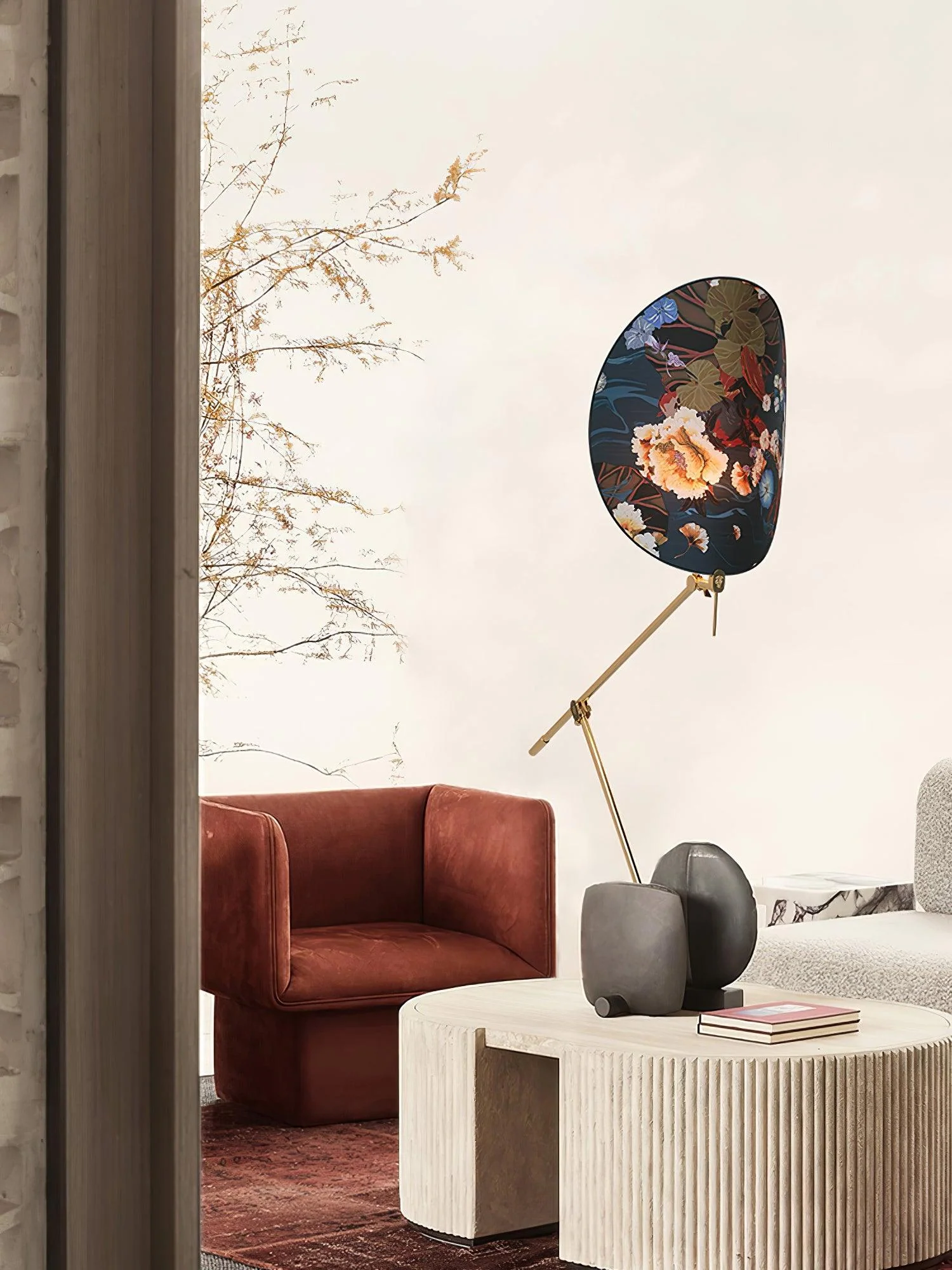 Floral Nocturne Floor Lamp - Image 11