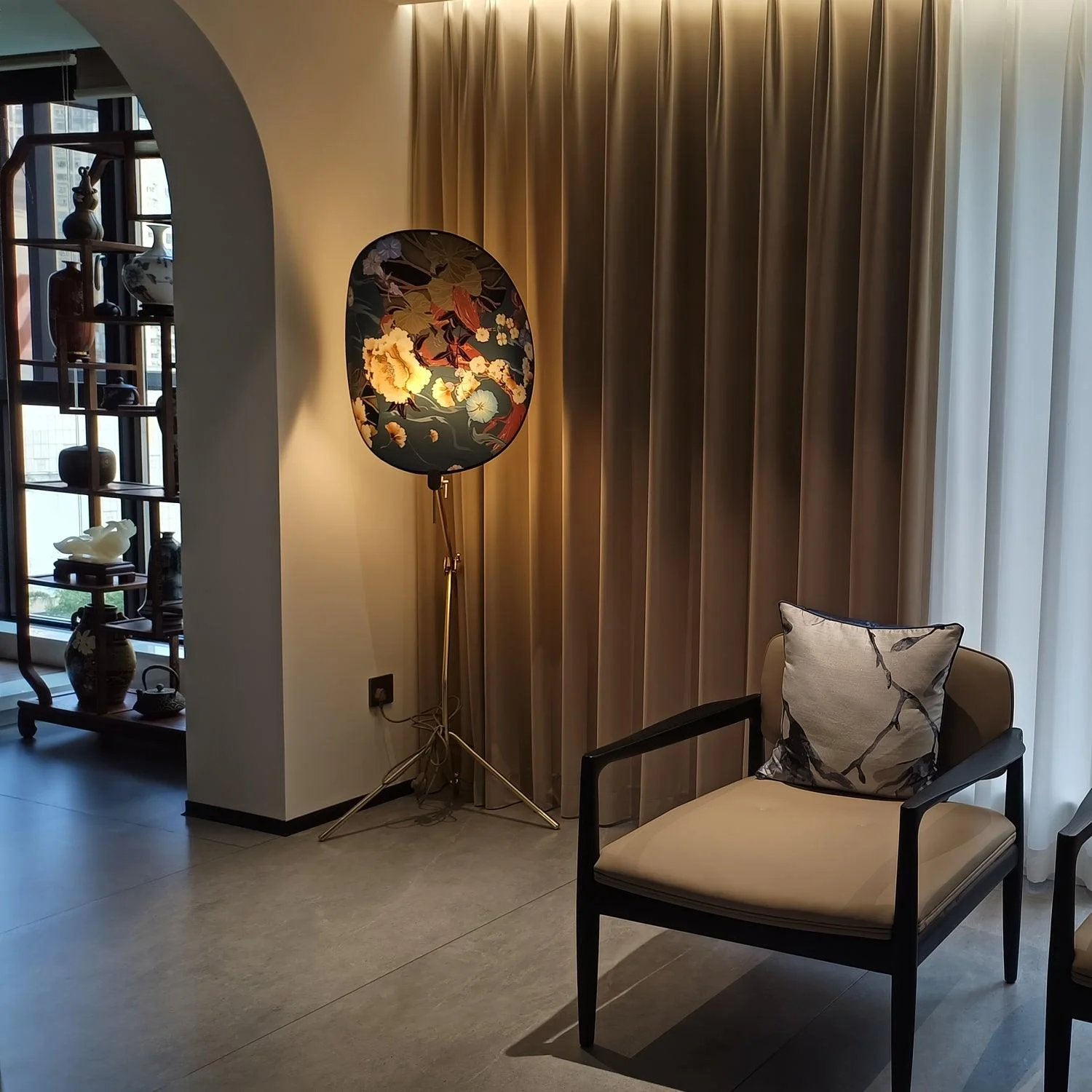 Floral Nocturne Floor Lamp - Image 24