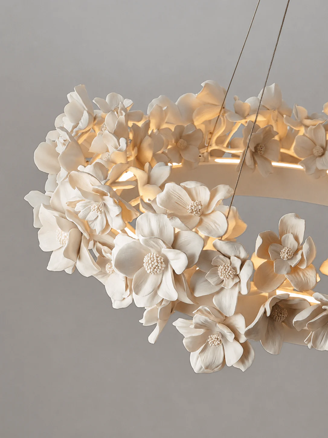 Floral Wreath Chandelier - Image 15
