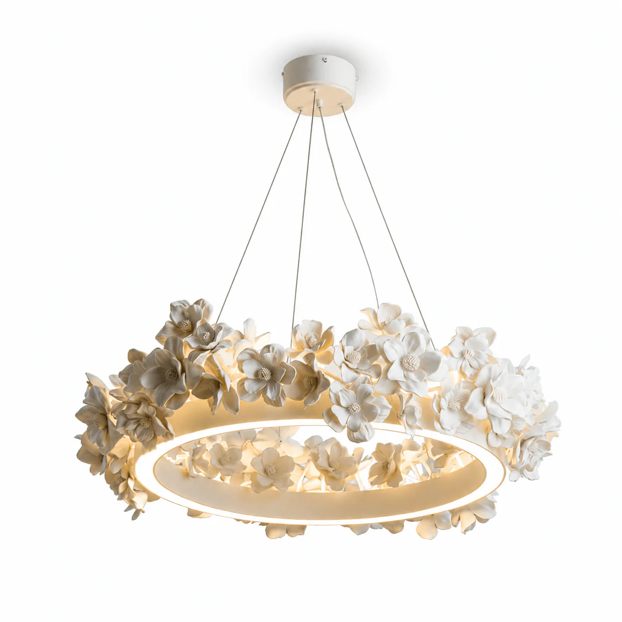 Floral Wreath Chandelier - Image 24
