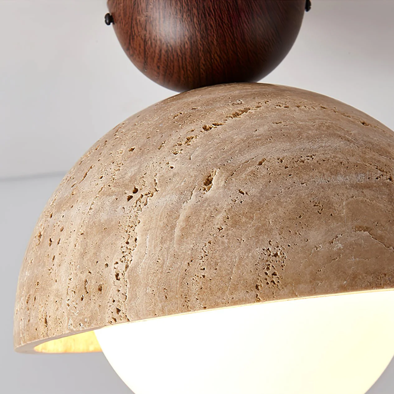 Flore Travertine Bud Ceiling Light - Image 21