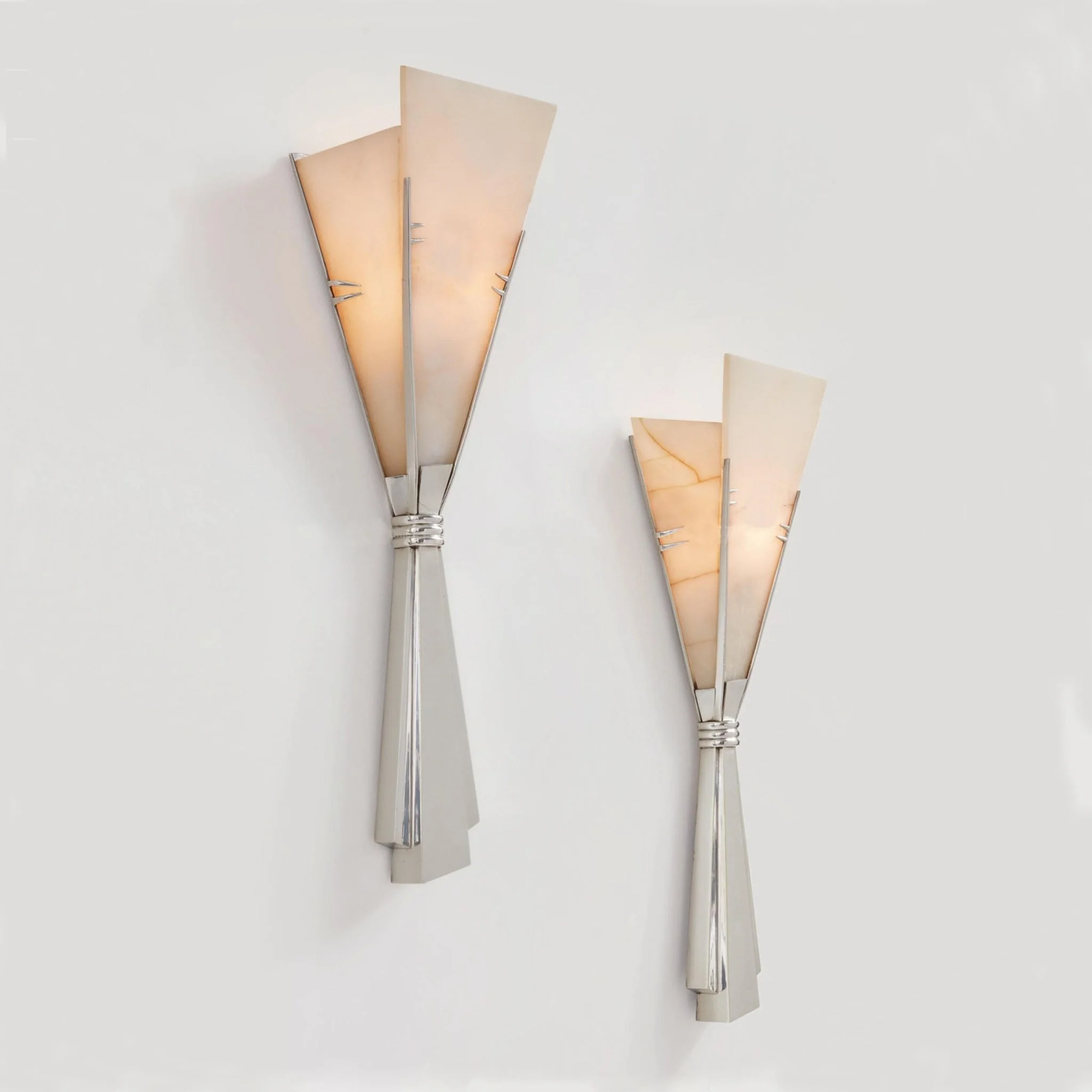 Florent Alabaster Fan Wall Sconce - Image 3