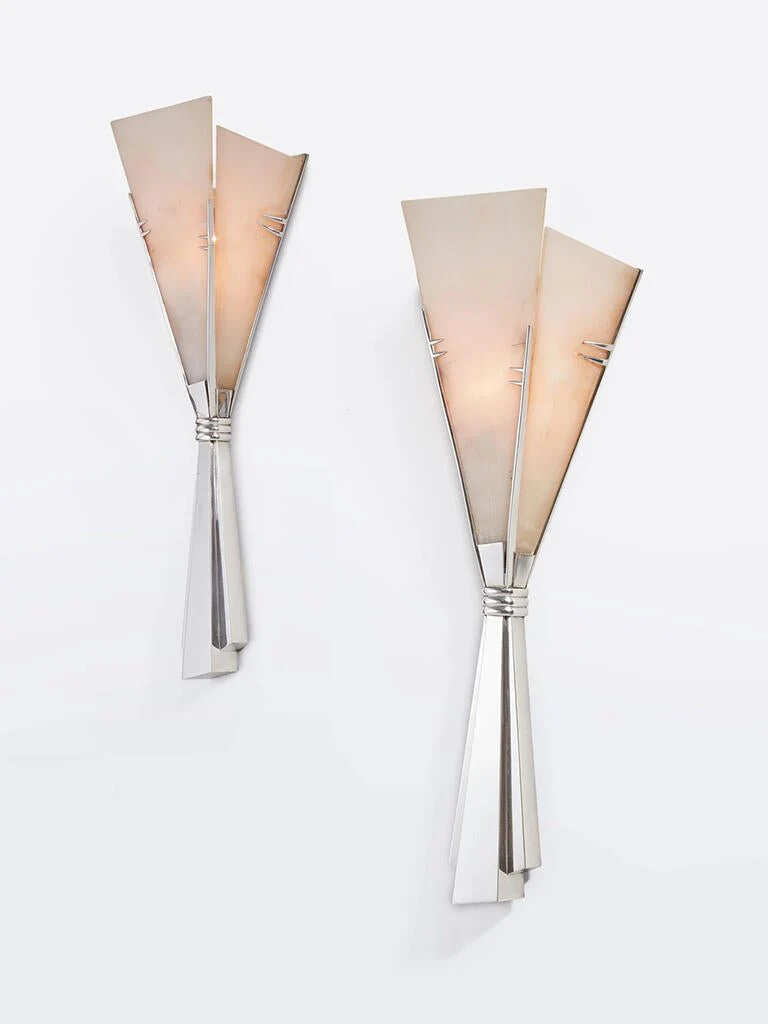 Florent Alabaster Fan Wall Sconce - Image 7