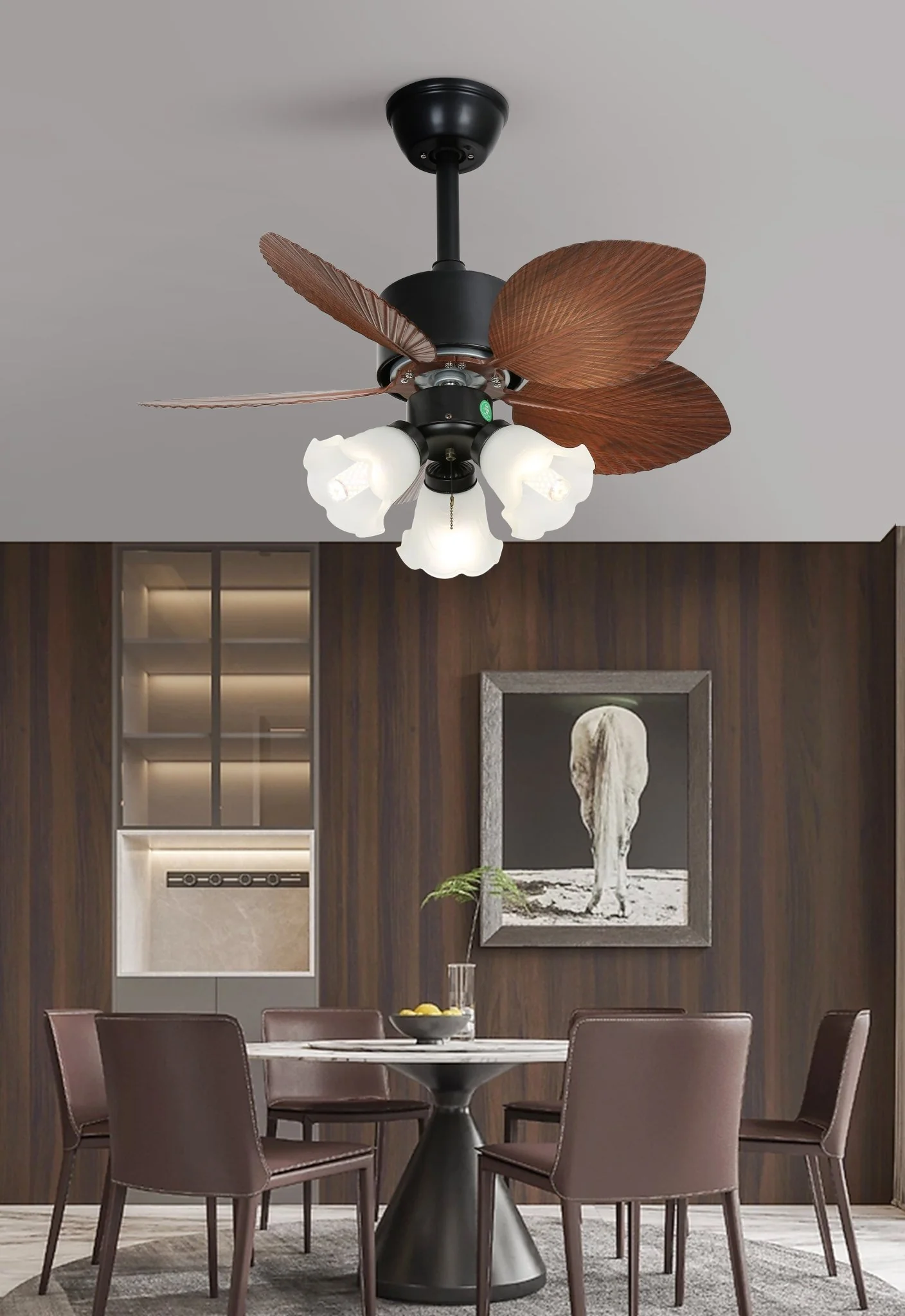 Floriva Blossom Ceiling Fan Light - Image 3