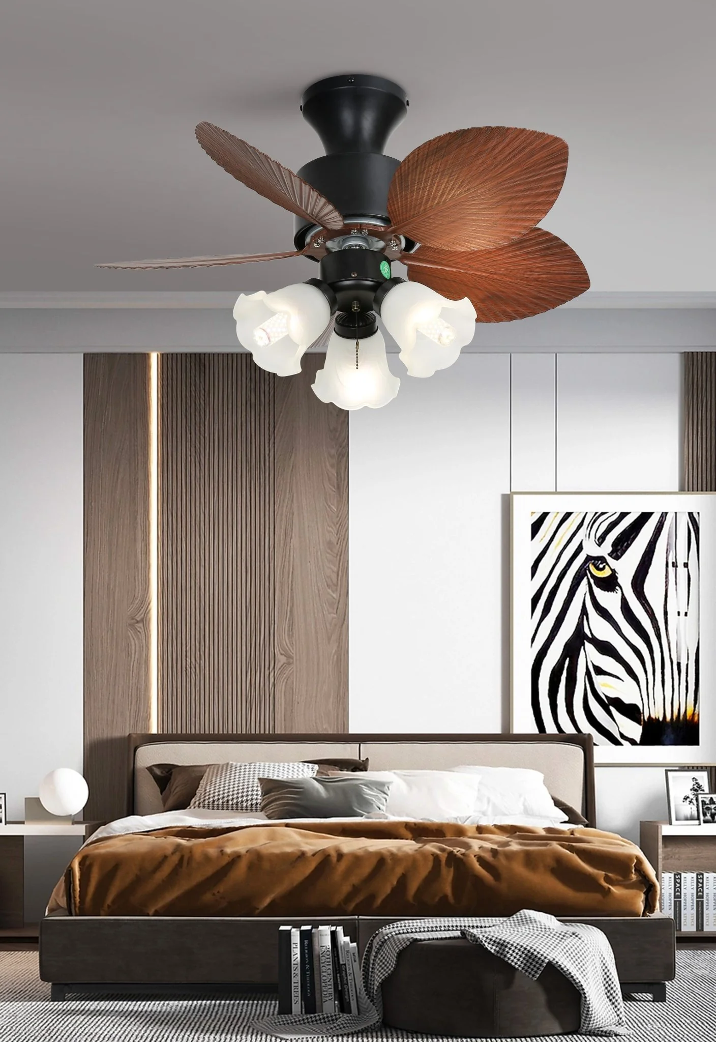 Floriva Blossom Ceiling Fan Light - Image 5