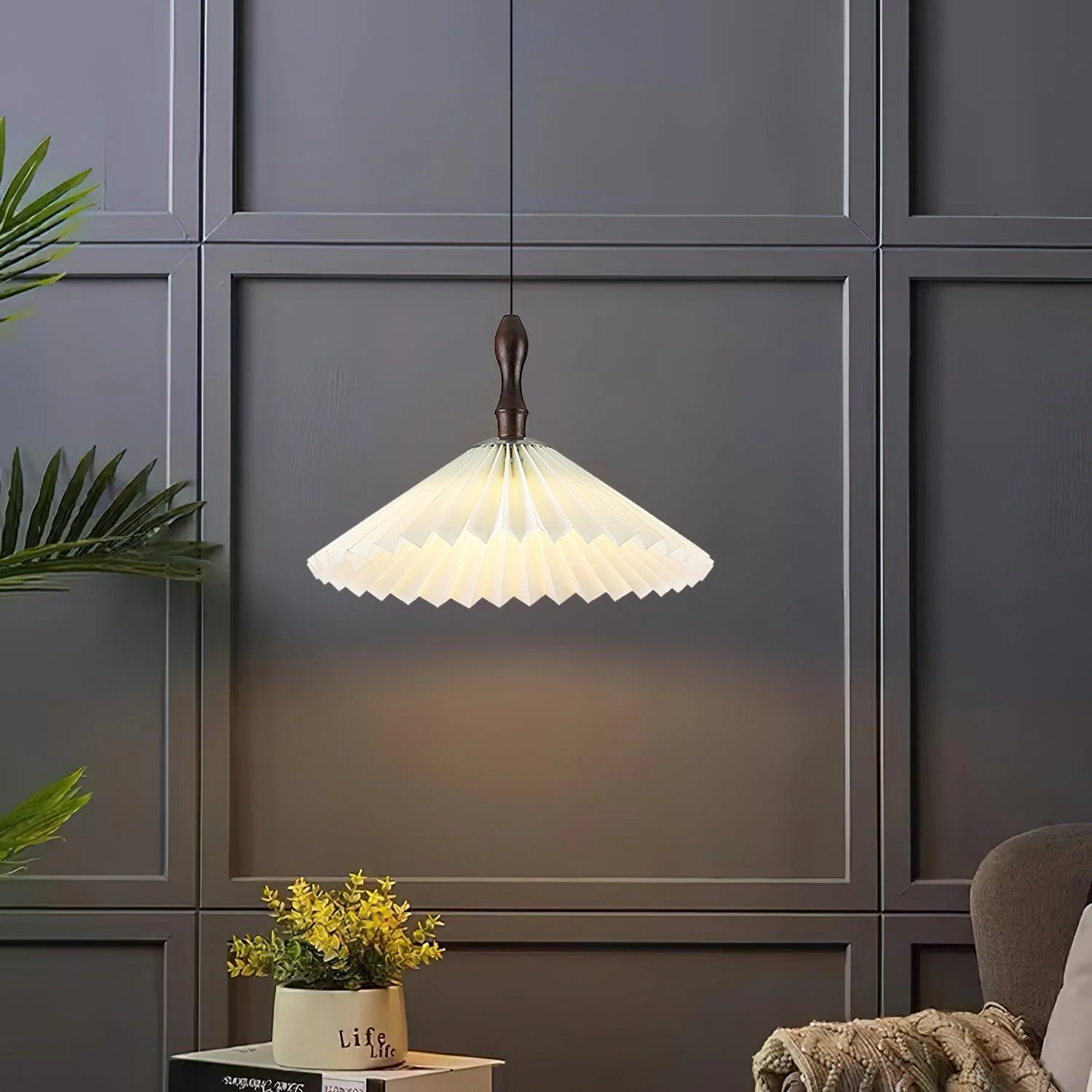 Flower Paper Pendant Lamp - Image 4