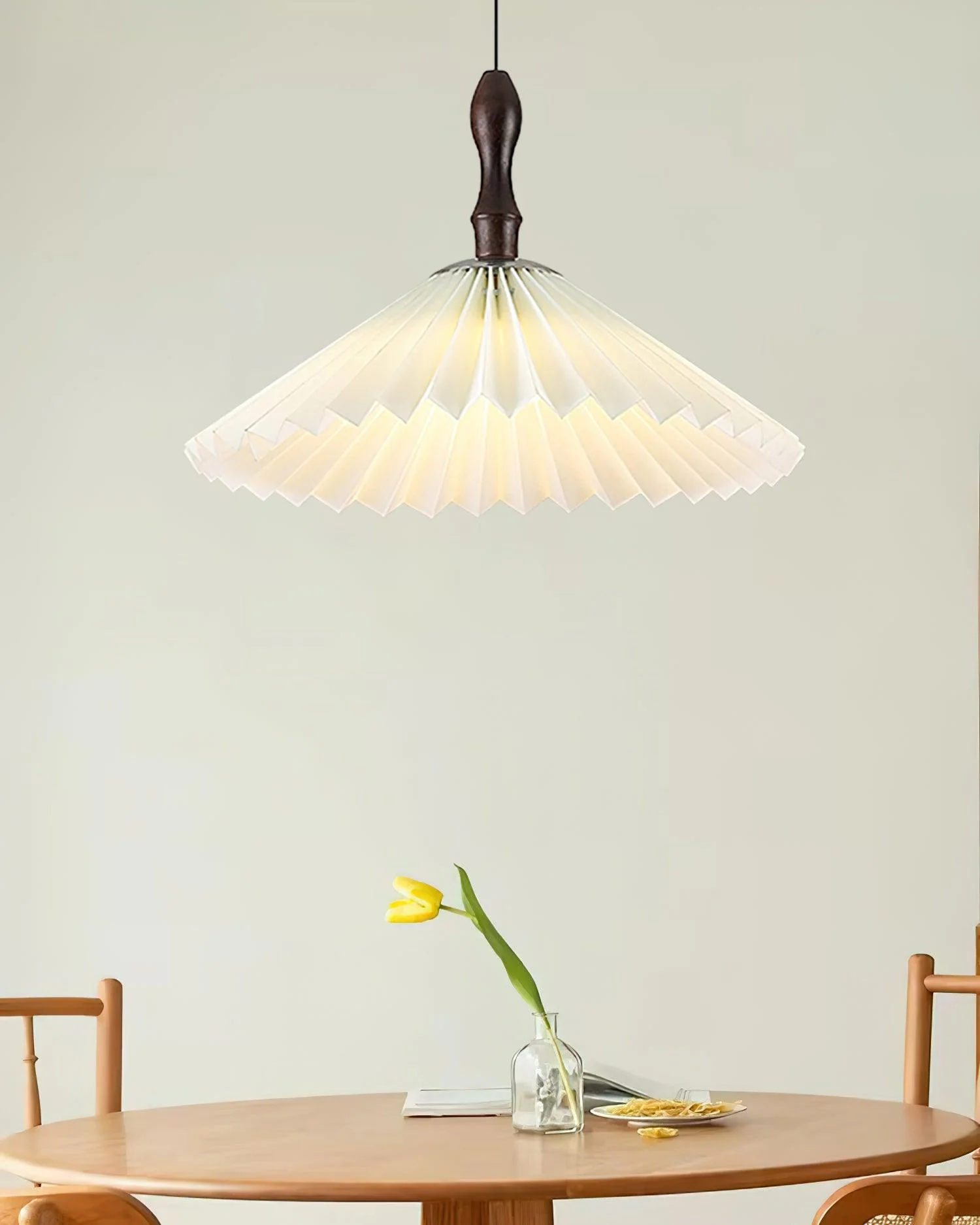 Flower Paper Pendant Lamp - Image 9