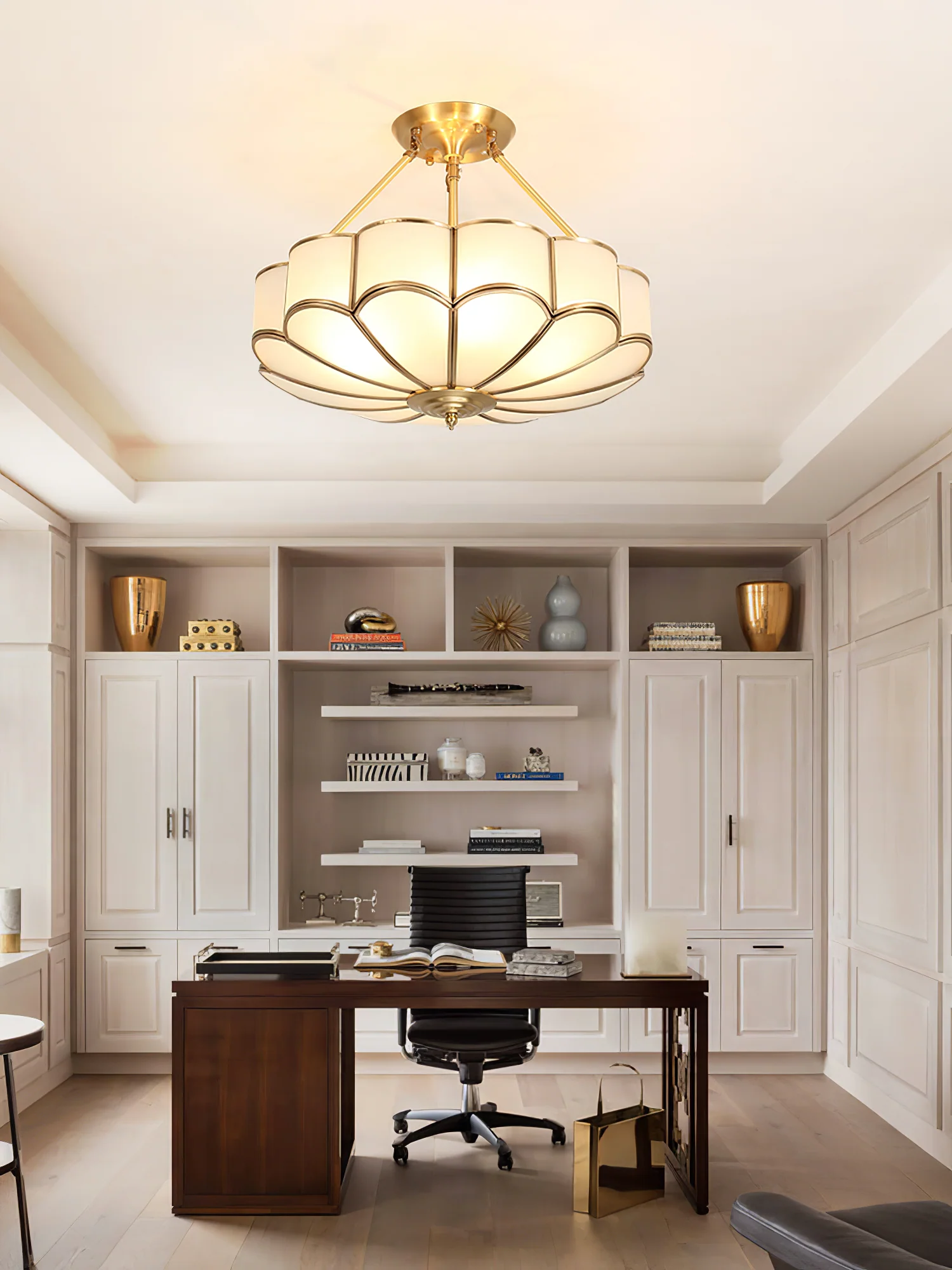 Flower Shape Glass Ceiling Light - Image 15