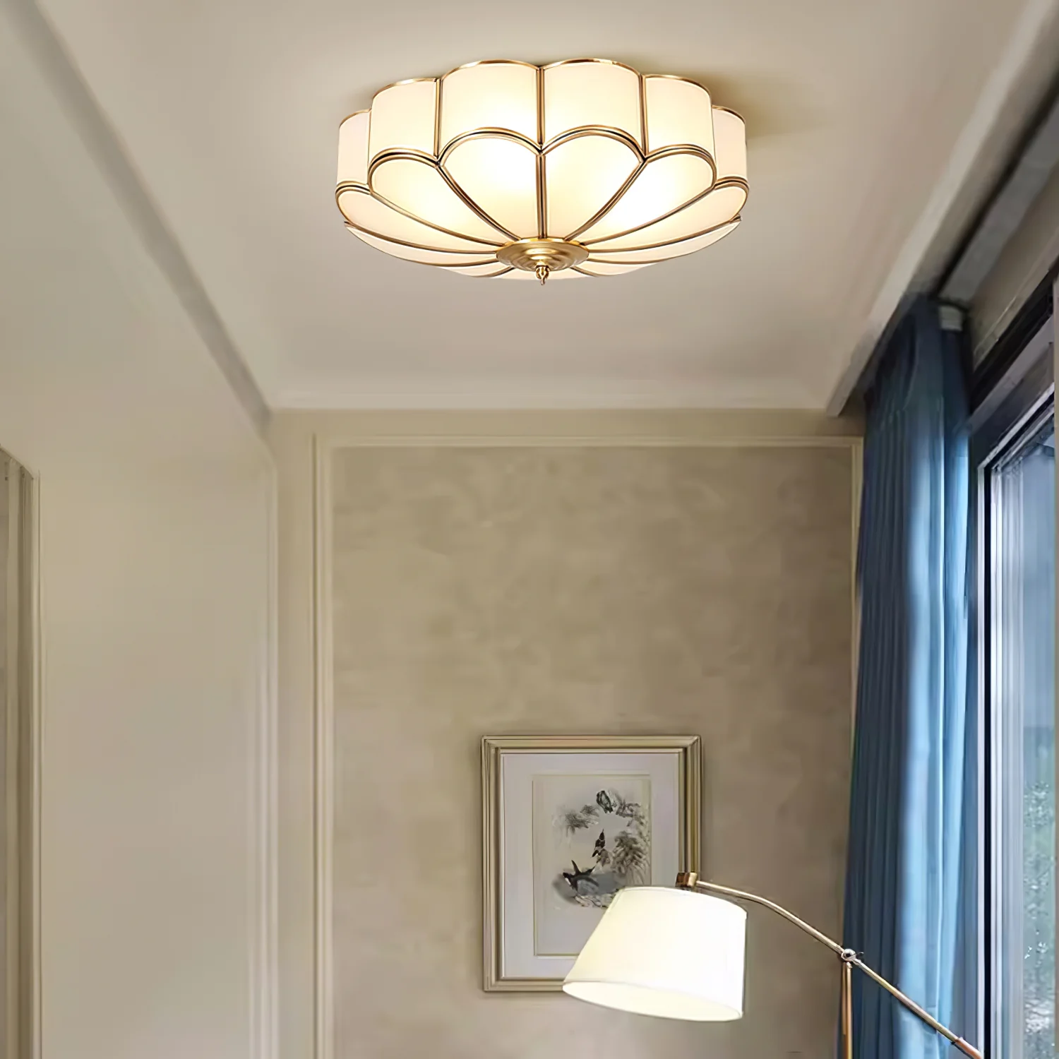 Flower Shape Glass Recessed Ceiling Light - Image 24