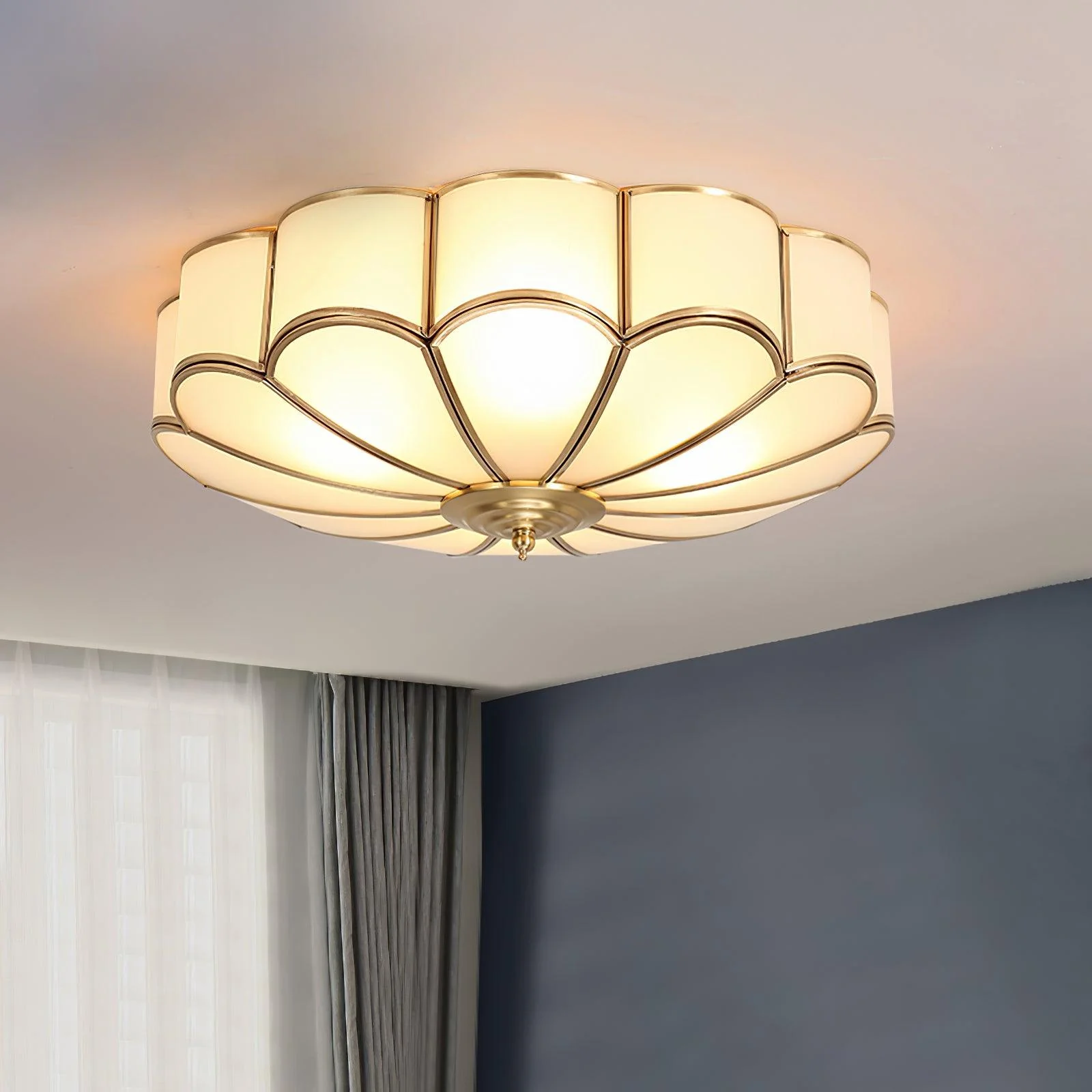 Flower Shape Glass Recessed Ceiling Light - Image 31