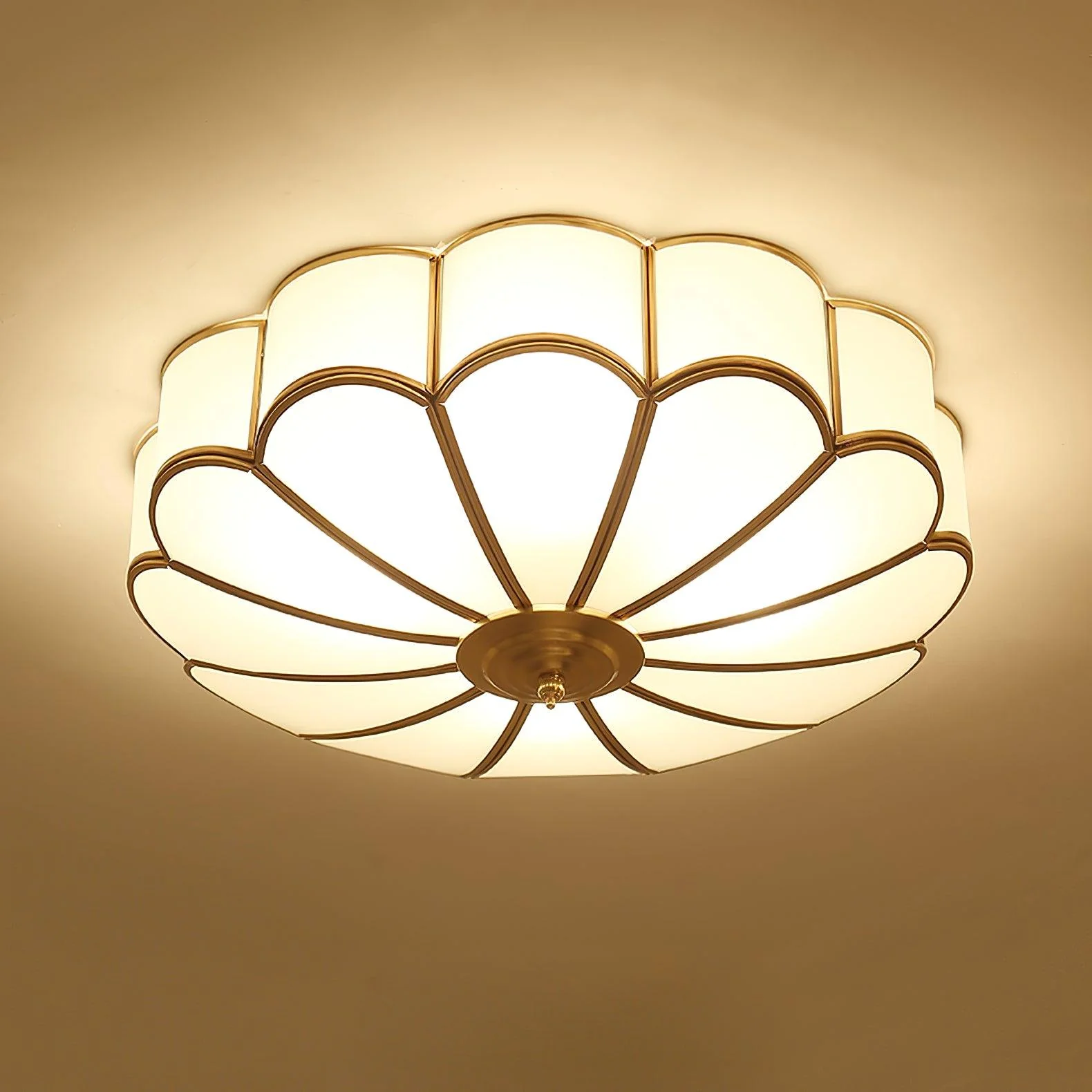 Flower Shape Glass Recessed Ceiling Light - Image 38