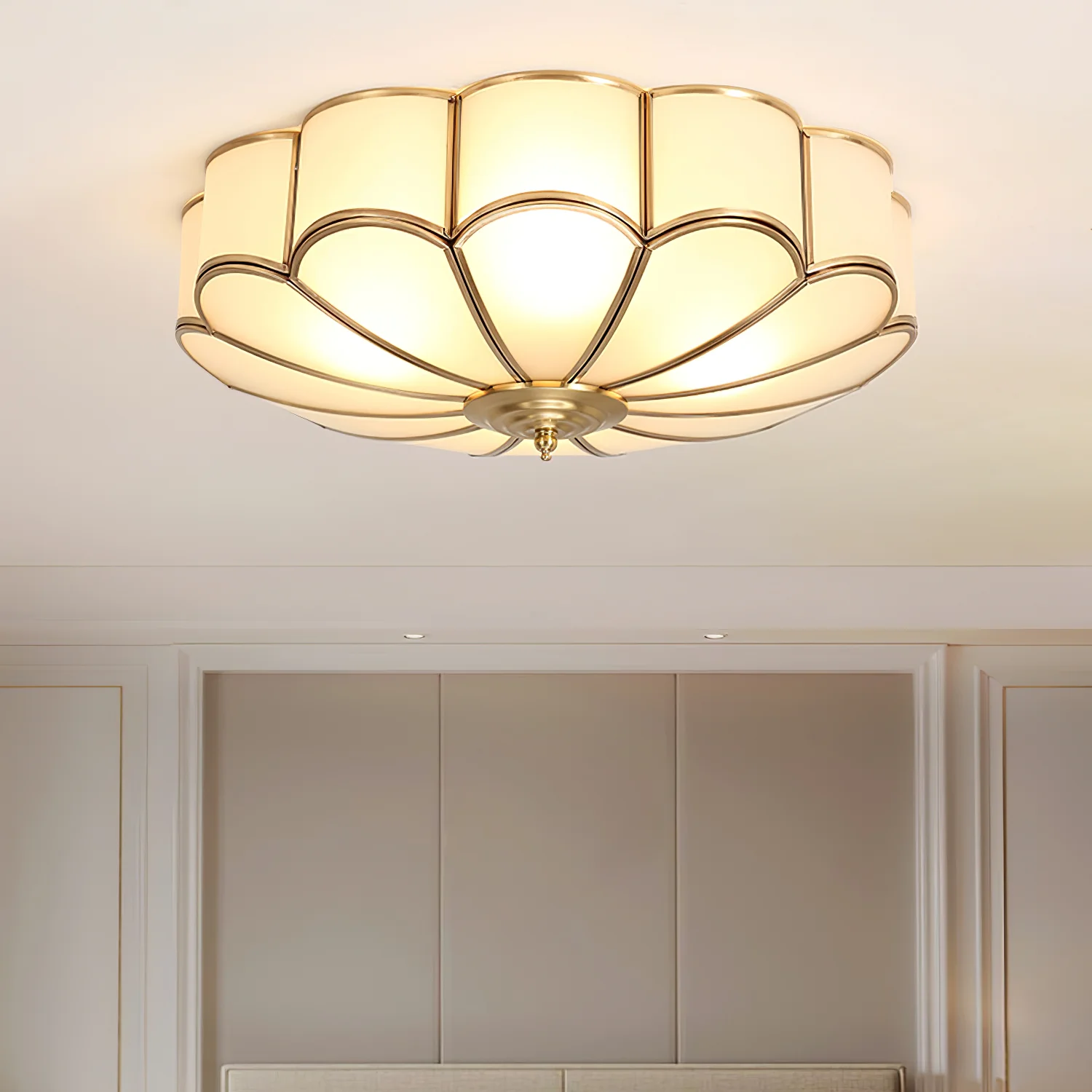 Flower Shape Glass Recessed Ceiling Light - Image 41