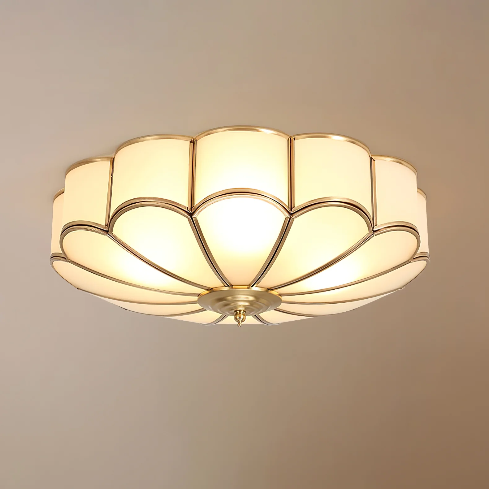 Flower Shape Glass Recessed Ceiling Light - Image 42