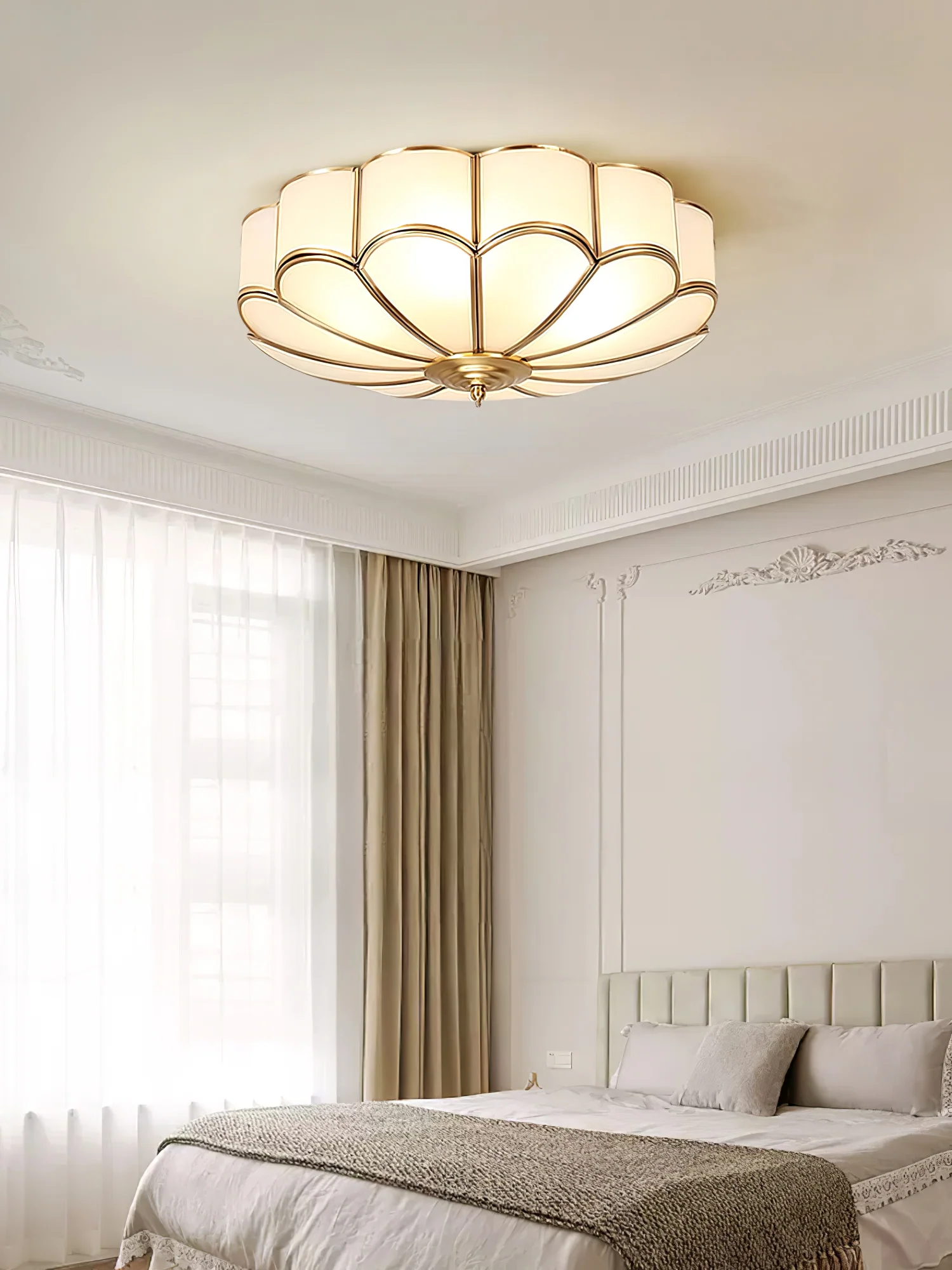 Flower Shape Glass Recessed Ceiling Light - Image 45
