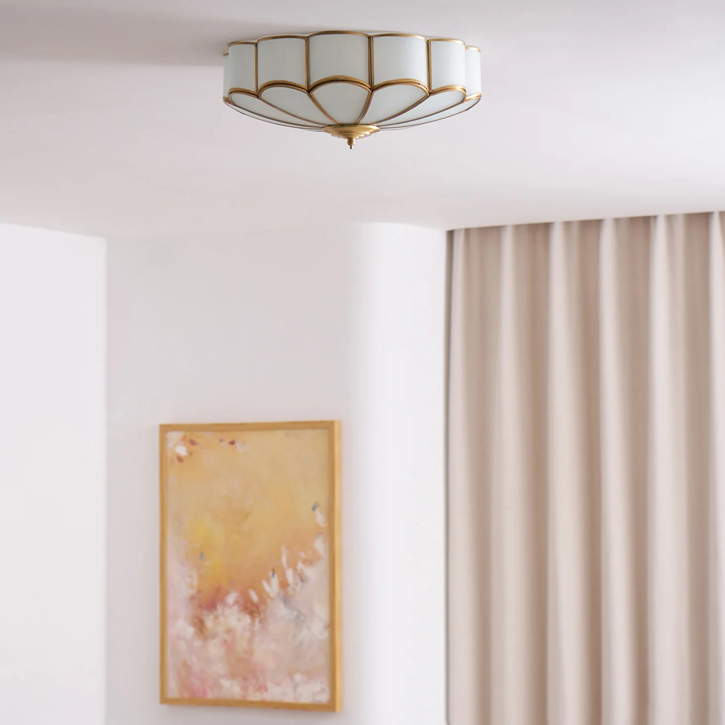 Flower Shape Glass Recessed Ceiling Light - Image 48