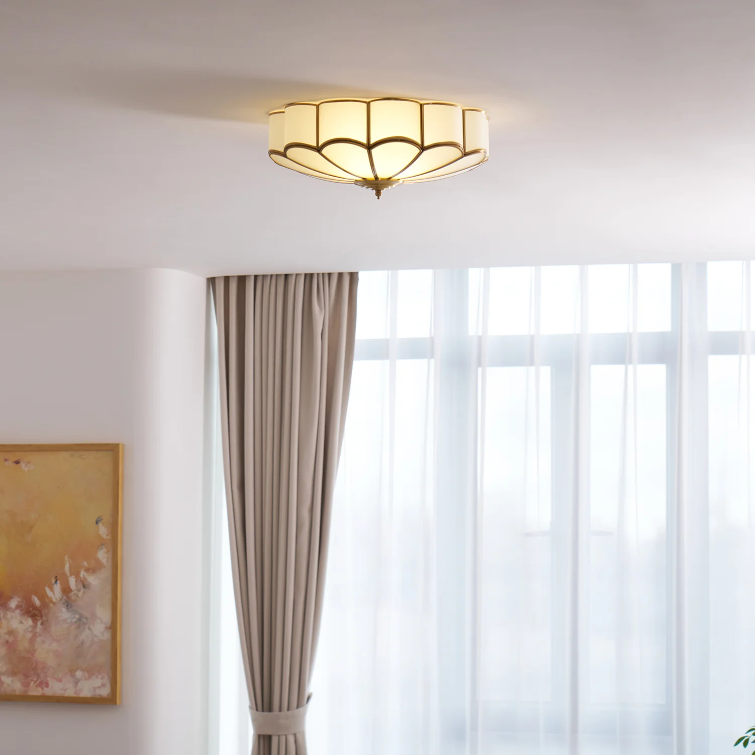 Flower Shape Glass Recessed Ceiling Light - Image 53
