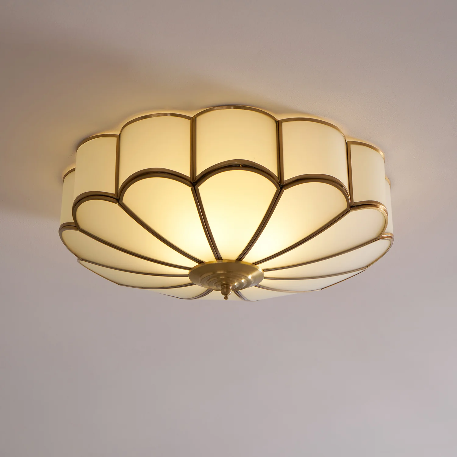 Flower Shape Glass Recessed Ceiling Light - Image 55