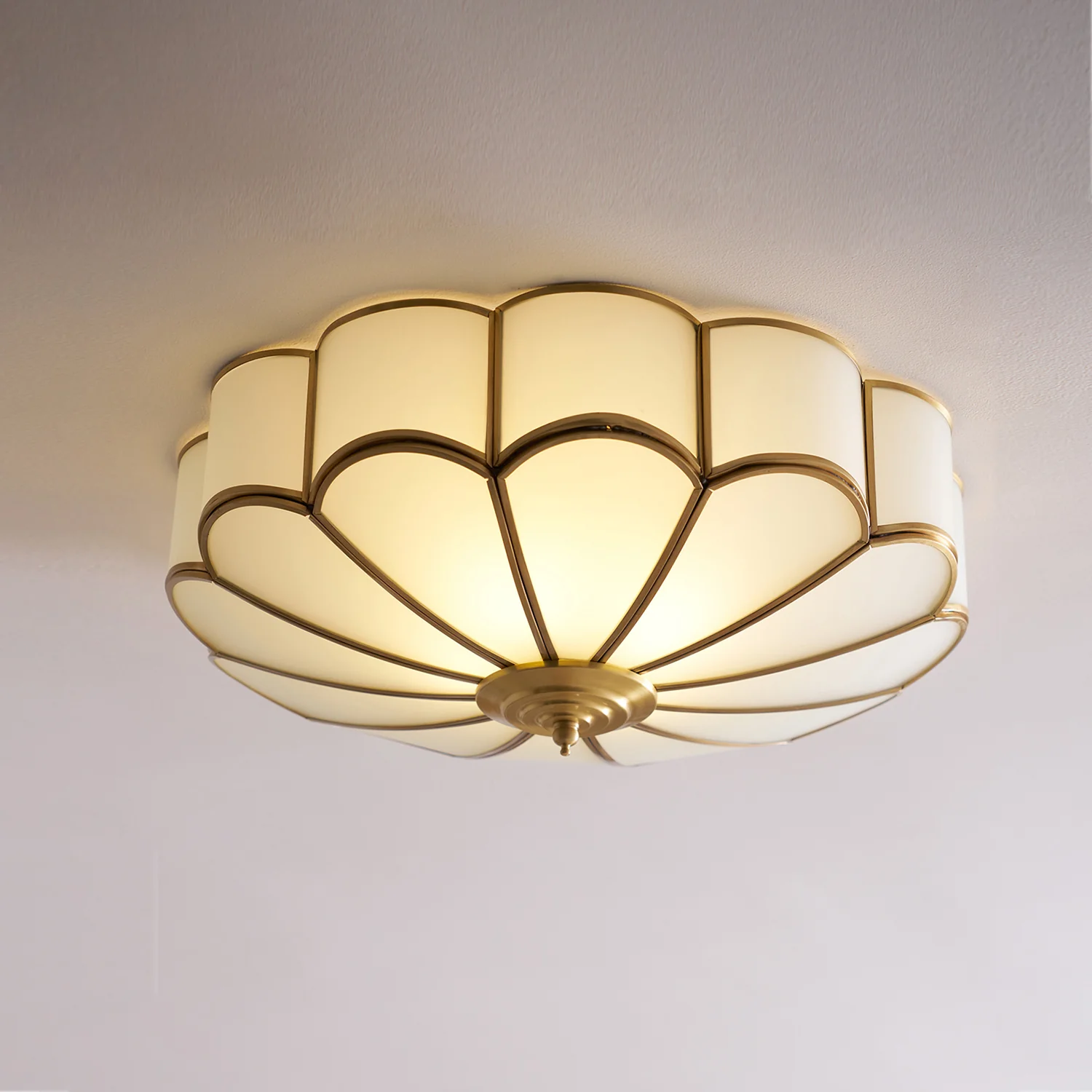 Flower Shape Glass Recessed Ceiling Light - Image 59