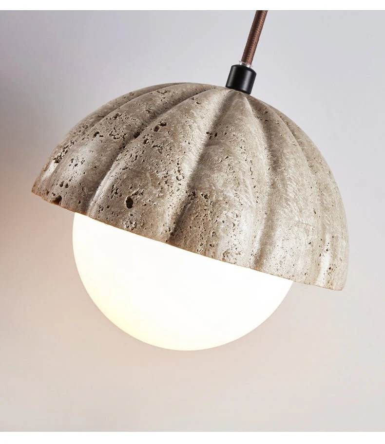 Fluted Orb Pendant Lamp - Image 13