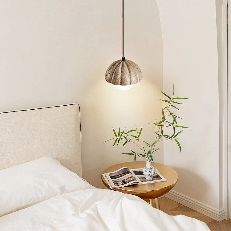 Fluted Orb Pendant Lamp - Image 6