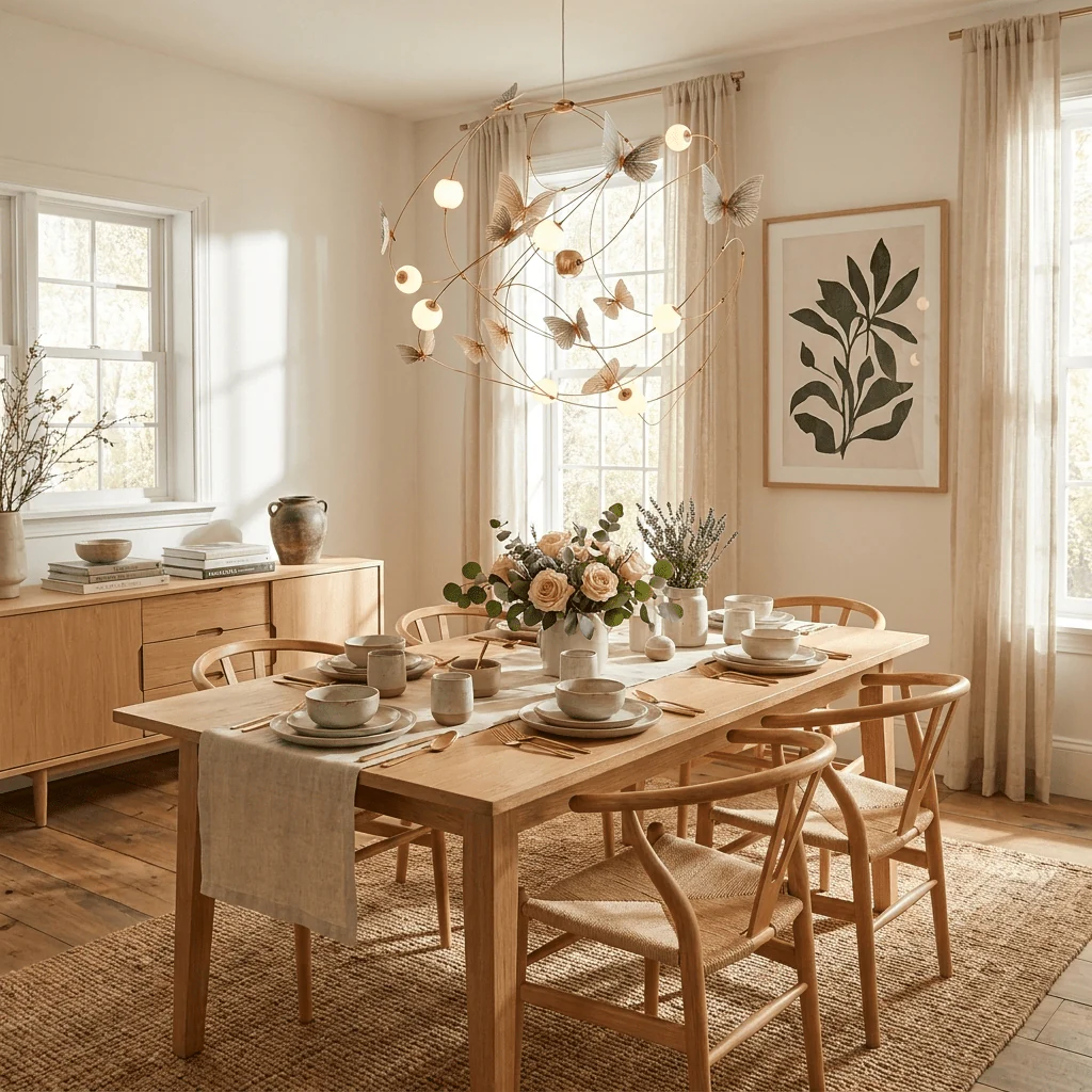 Flutter Orbit Butterfly Chandelier - Image 2