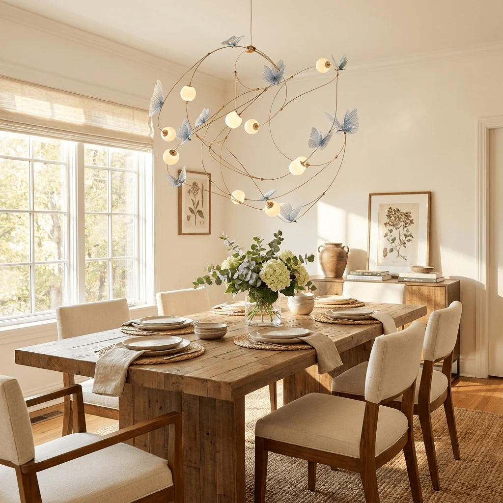 Flutter Orbit Butterfly Chandelier - Image 3