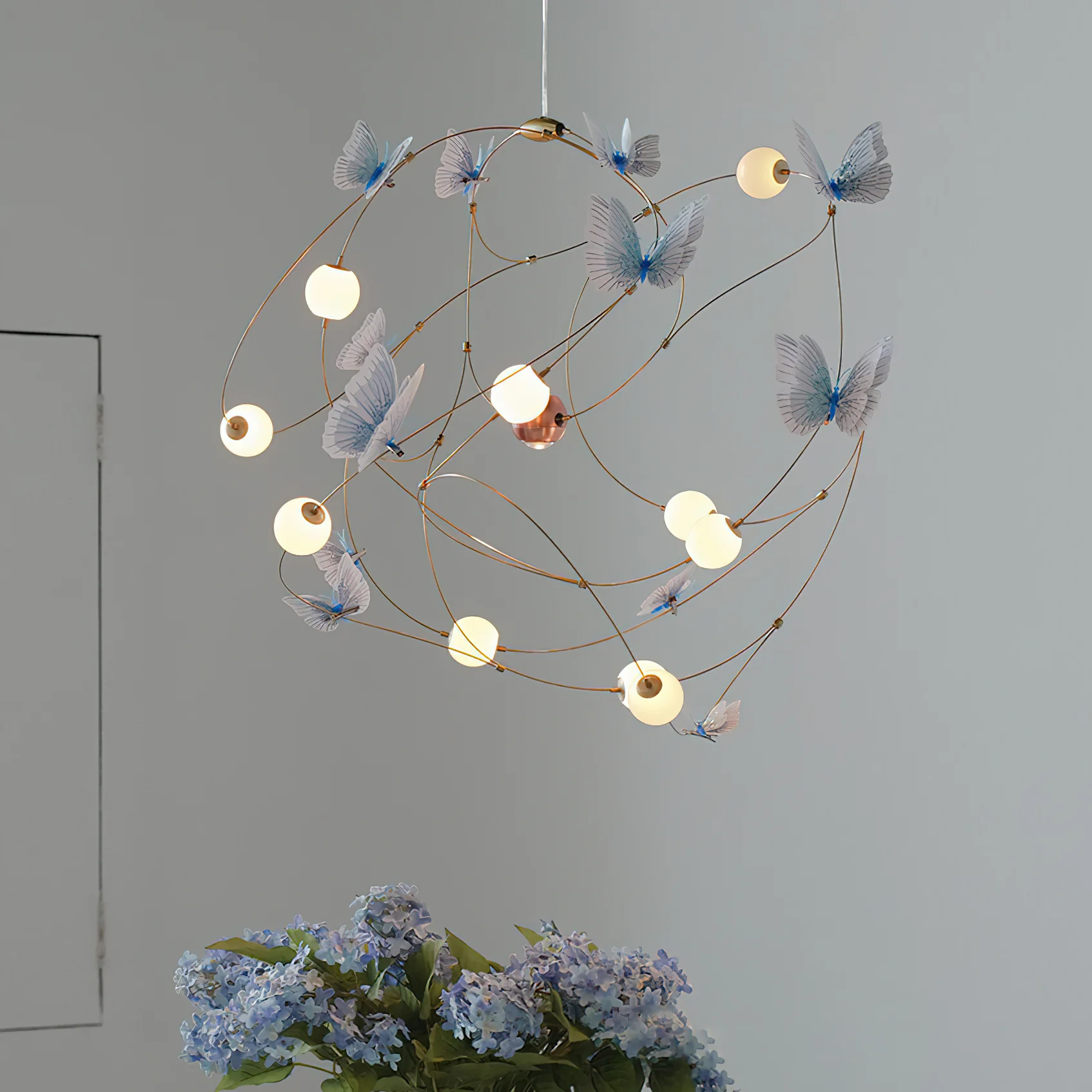 Flutter Orbit Butterfly Chandelier - Image 7