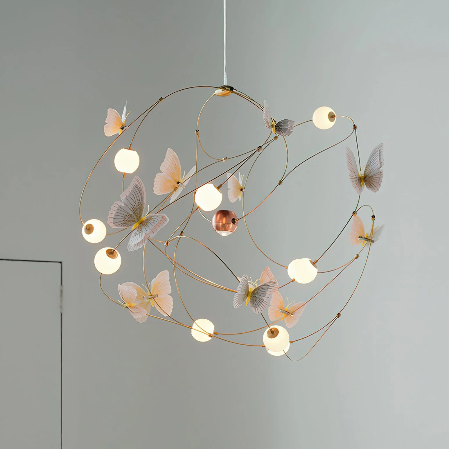 Flutter Orbit Butterfly Chandelier - Image 9