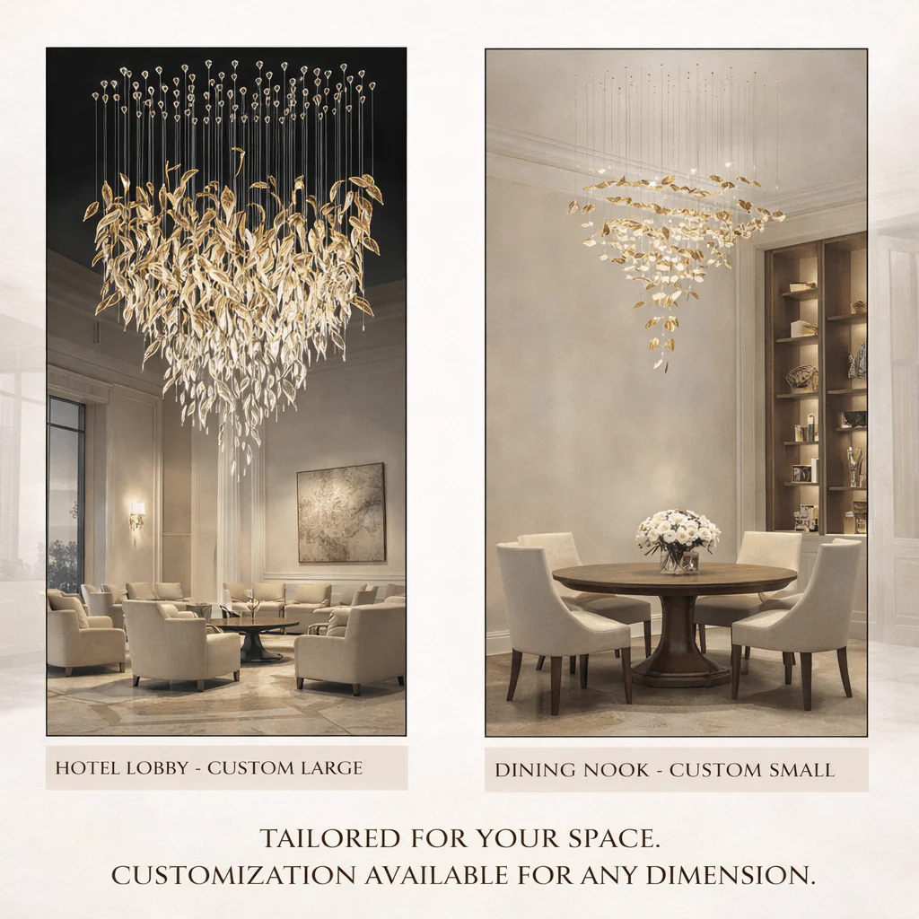 Fluttering Leaves Chandelier - Image 26