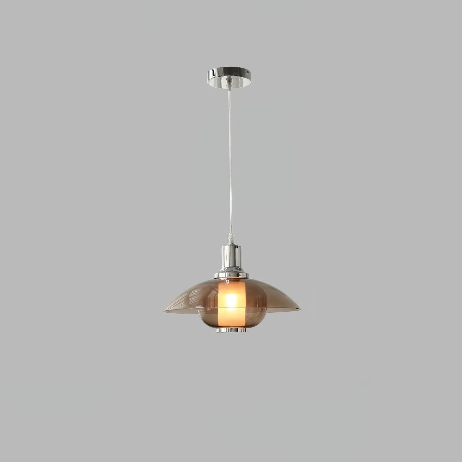 Flying Saucer Chrome Pendant Light - Image 25