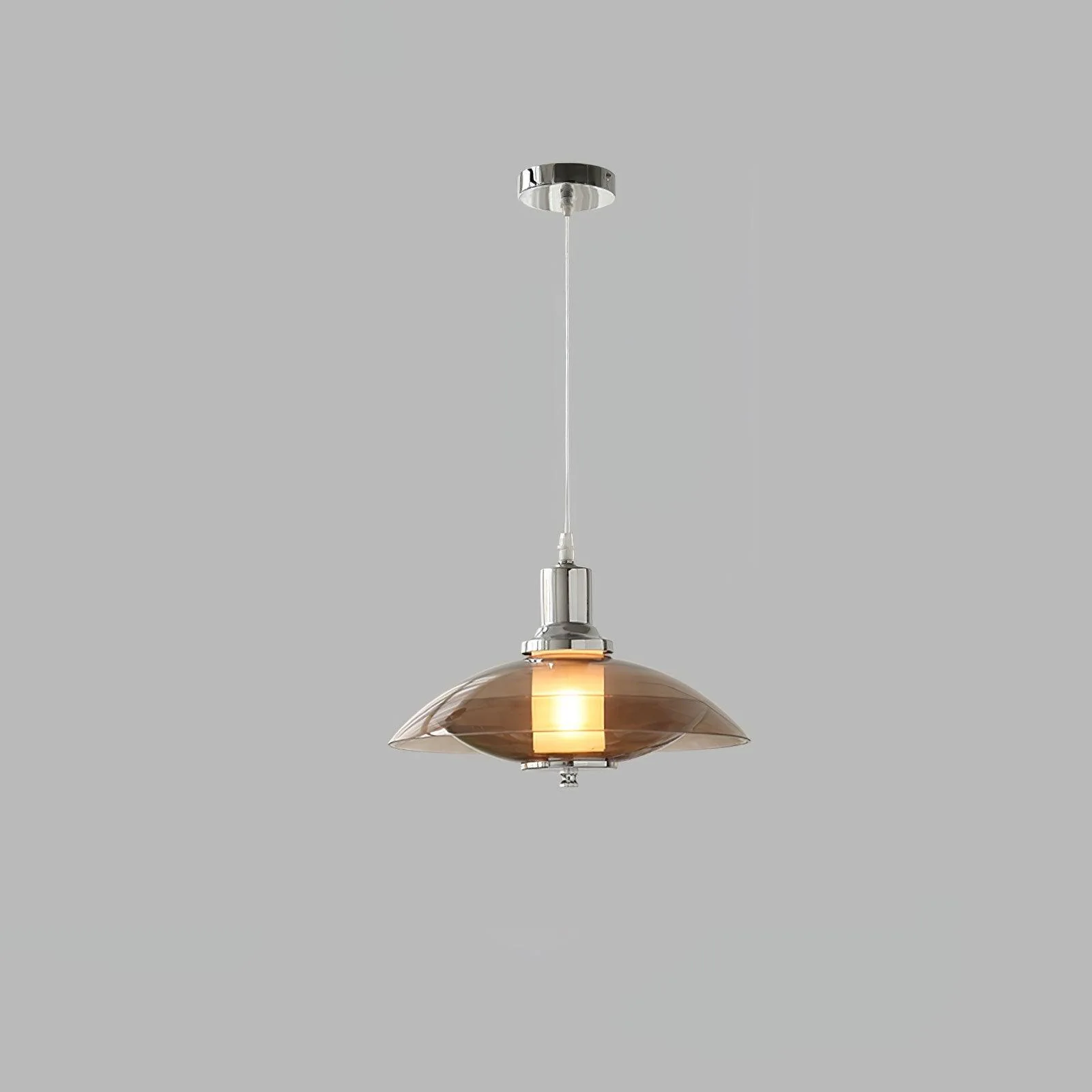 Flying Saucer Chrome Pendant Light - Image 26