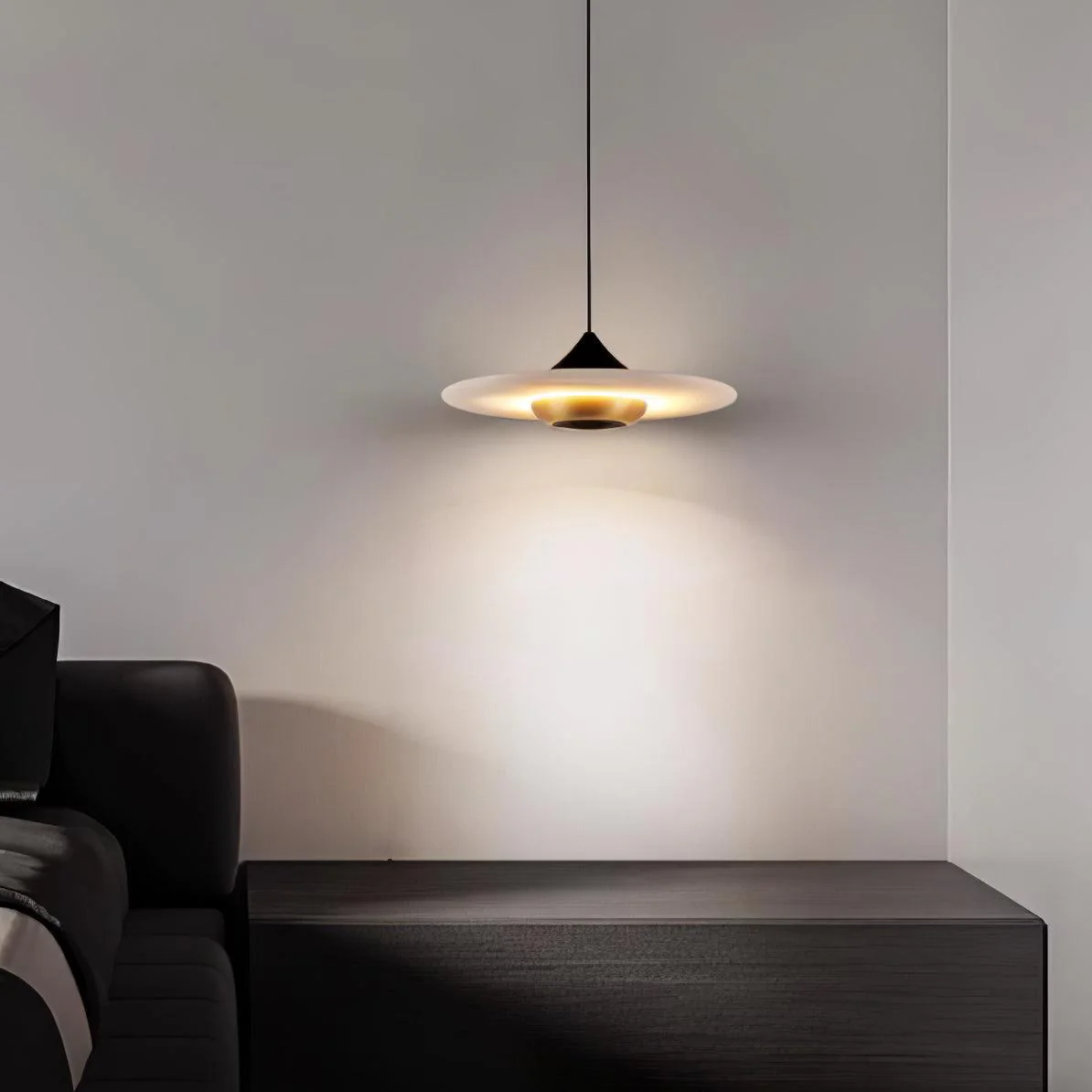 Flying Saucer Marble Pendant Lamp - Image 14