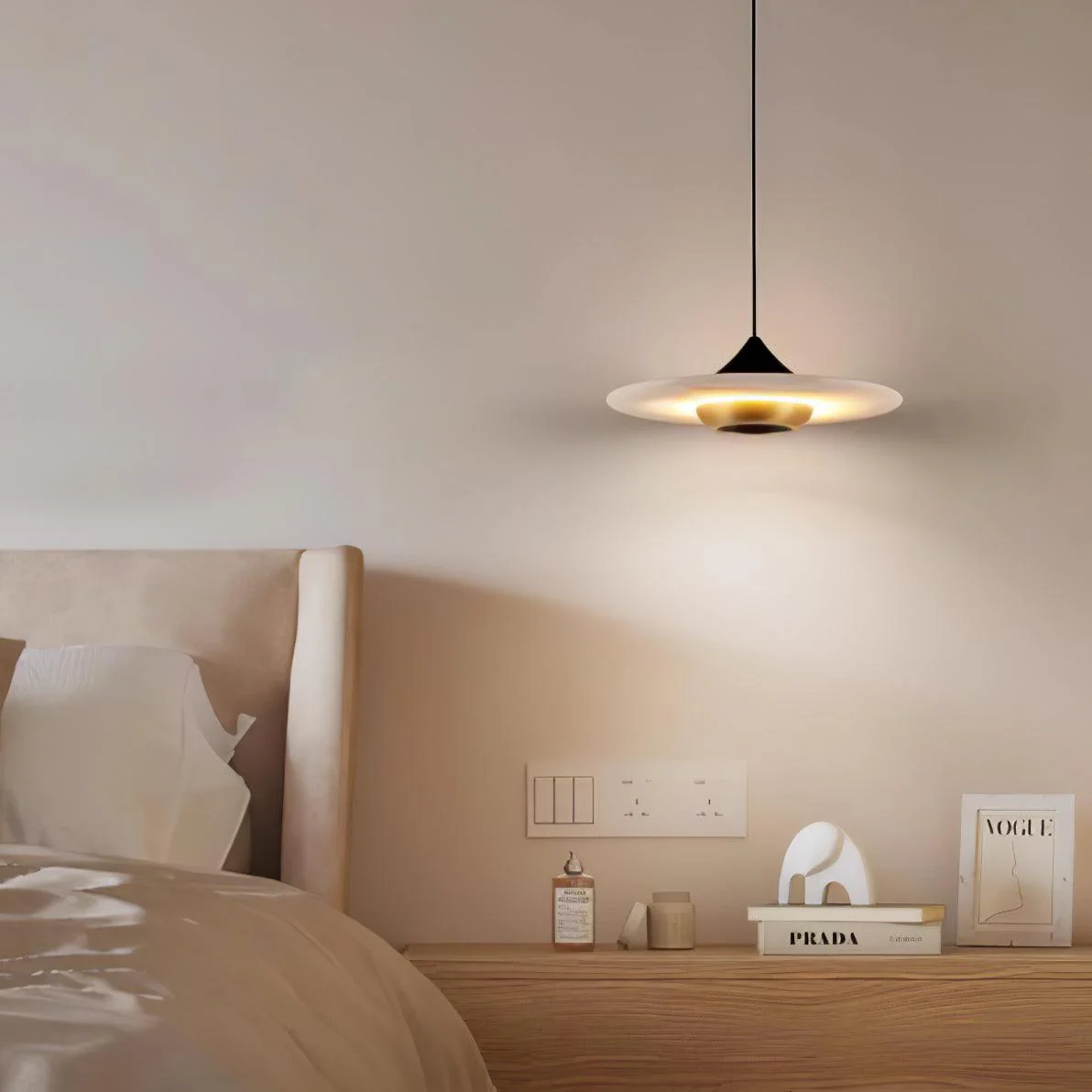 Flying Saucer Marble Pendant Lamp - Image 16